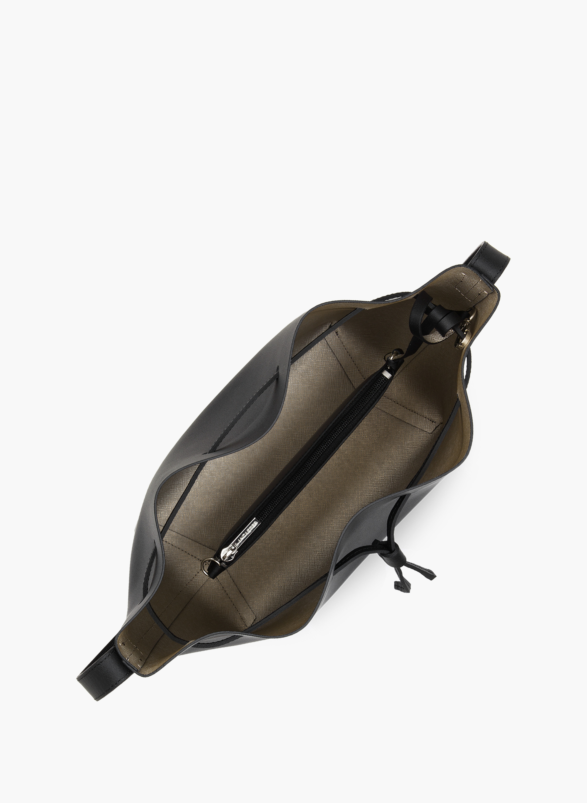 Grand sac bourse - pur & element city LANCASTER Noir