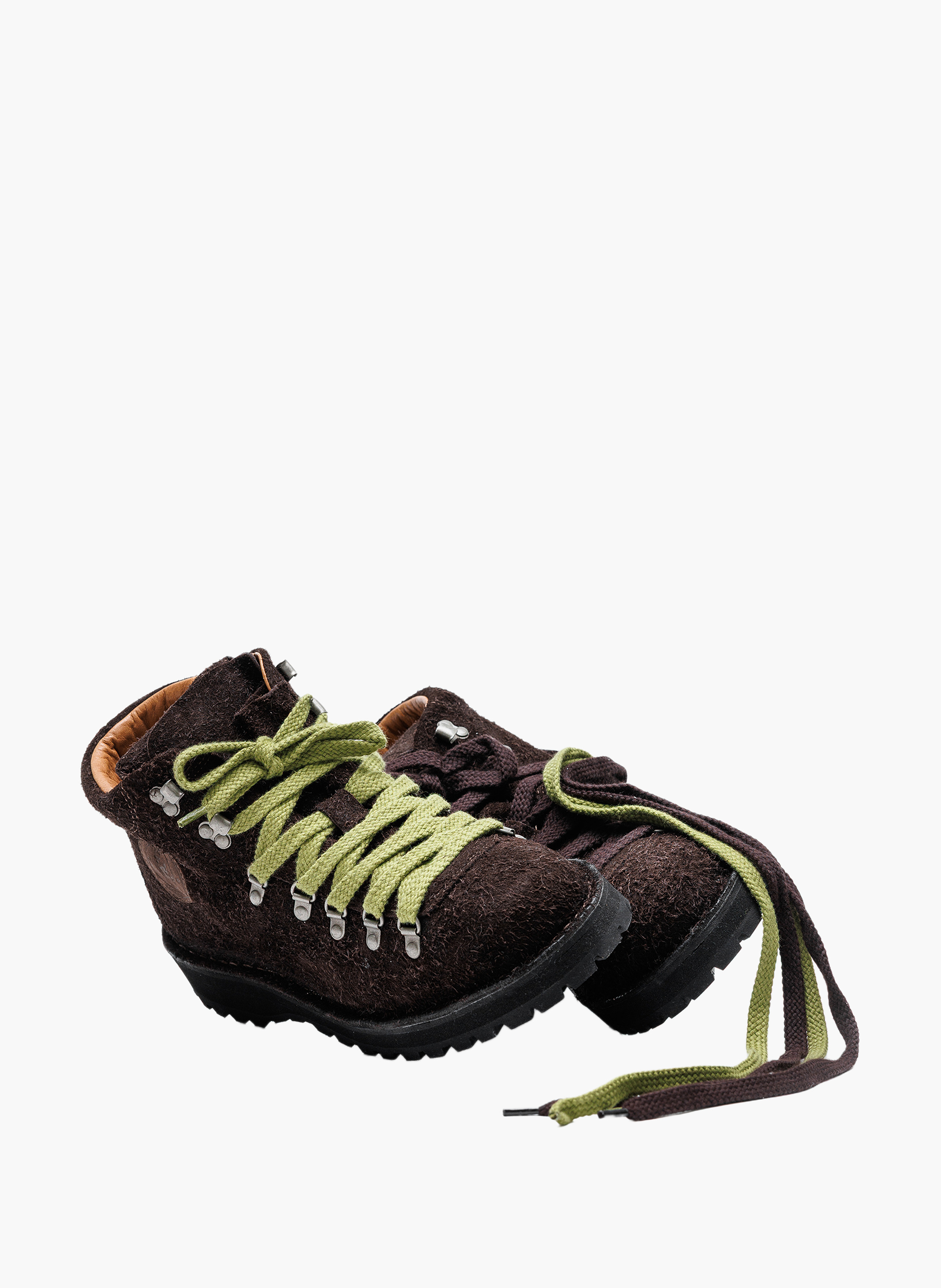 Bottines arctic en daim NAKED WOLFE Marron