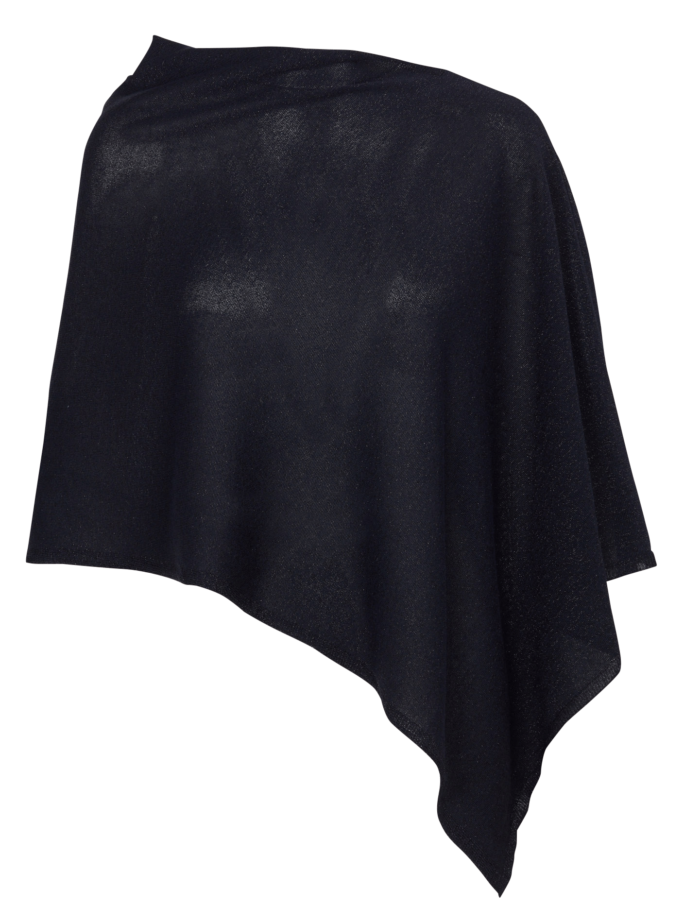 Poncho met iriserende glans LA FEE MARABOUTEE Blauw