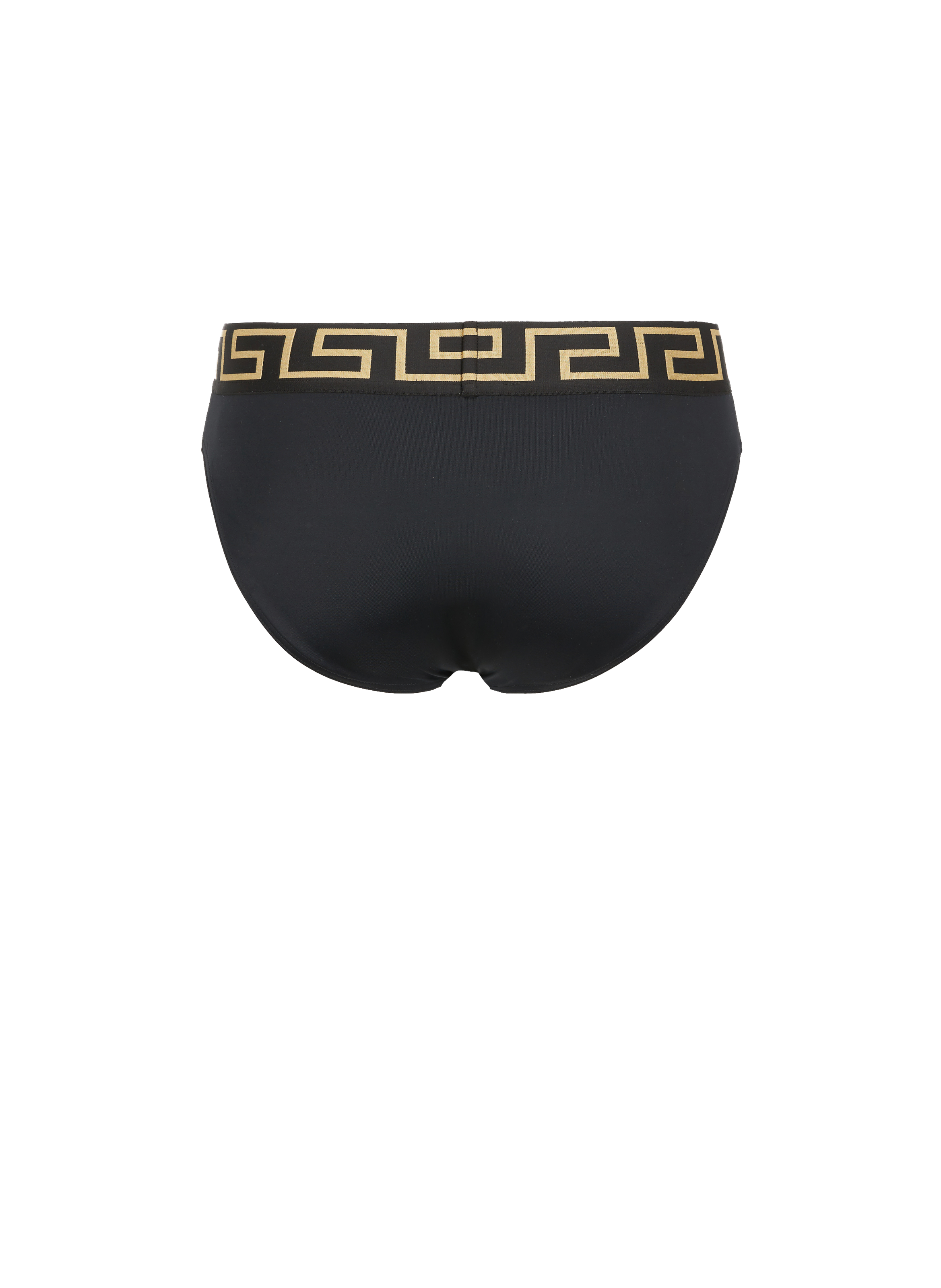Slip de bain Greca VERSACE Noir