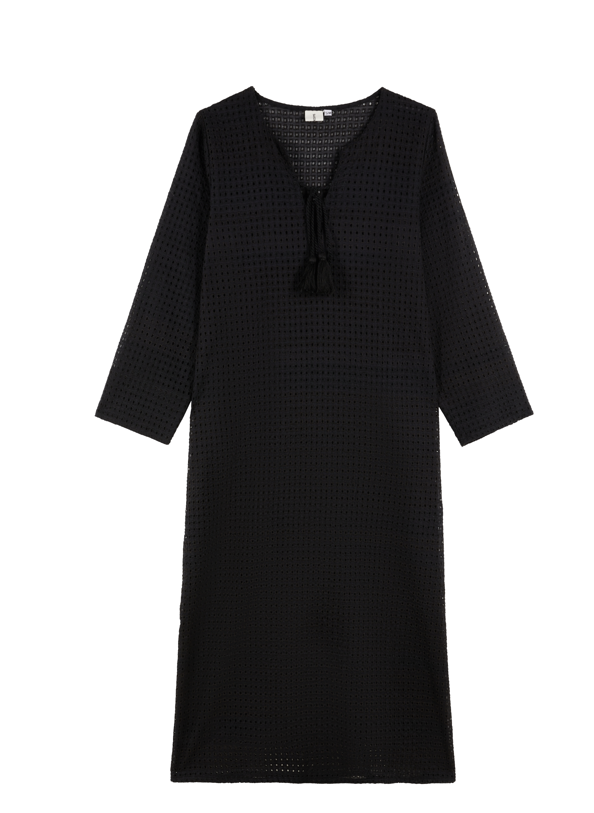 Robe Aline à broderie anglaise en coton