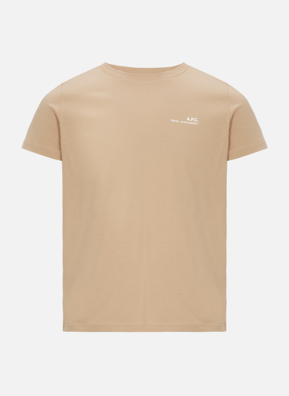 A.P.C. T-shirt en coton Marron