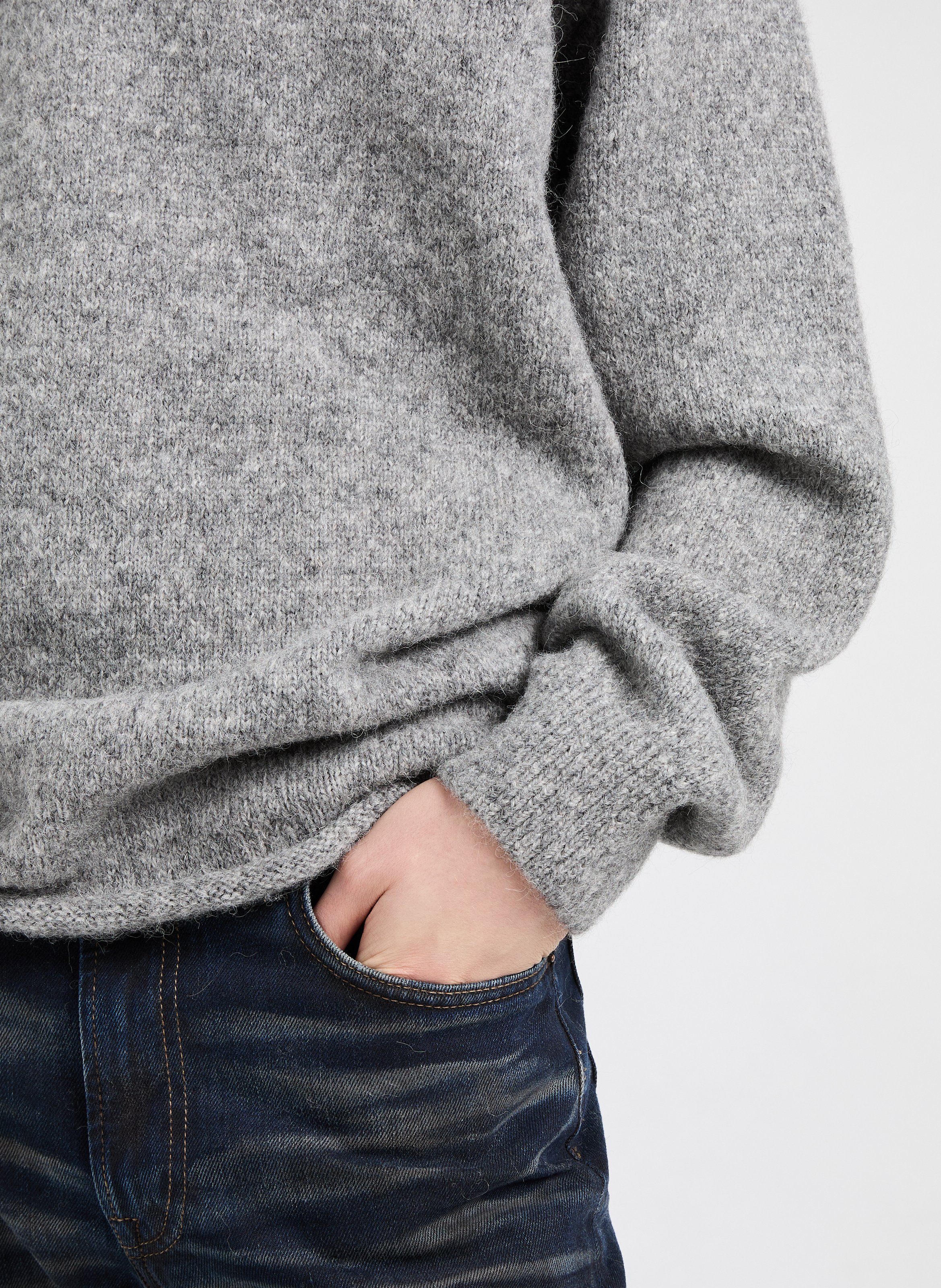 Le Pull Jacquemus wool-blend jumper  JACQUEMUS Grey