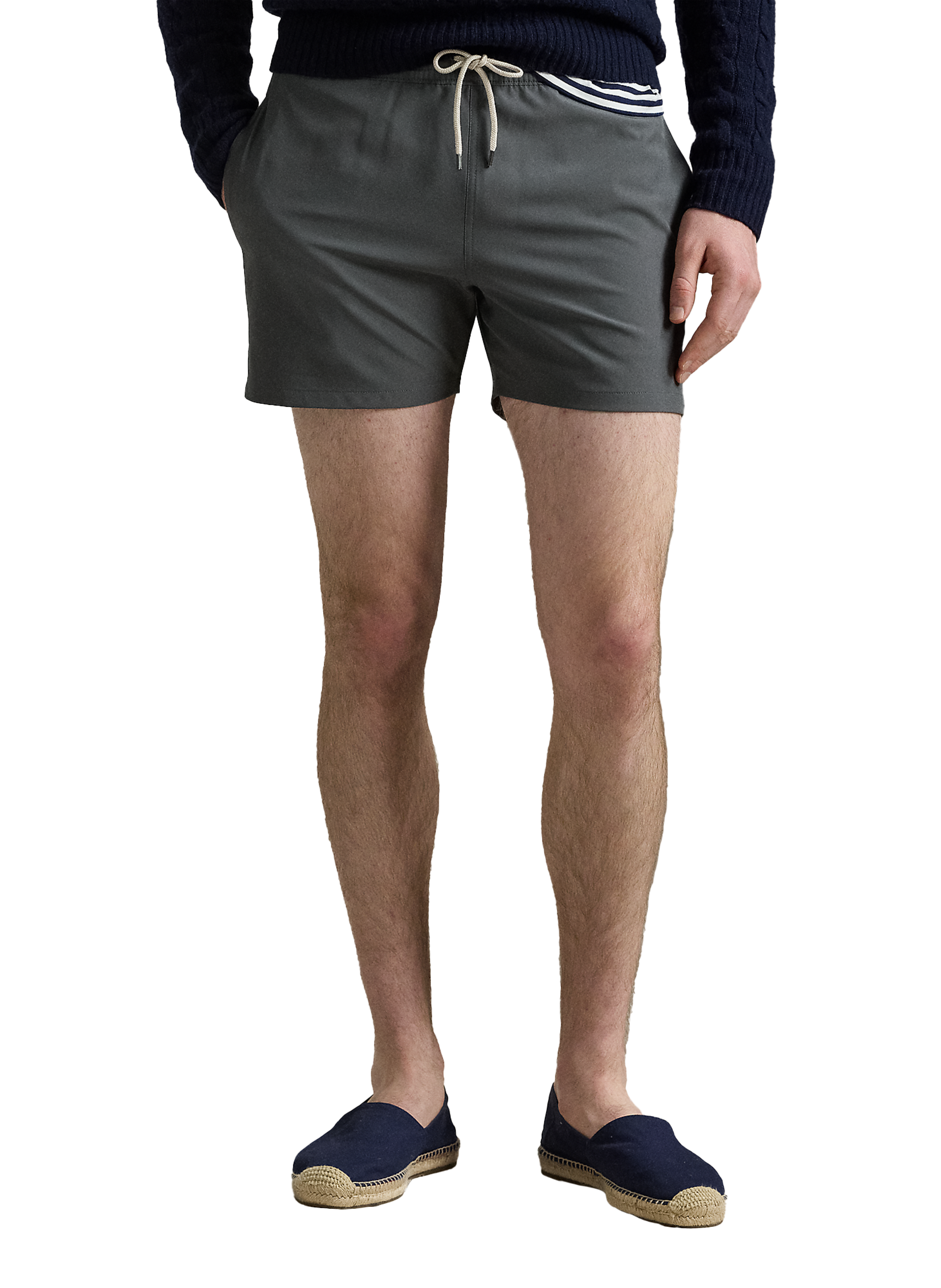 Short de bain uni POLO RALPH LAUREN Gris