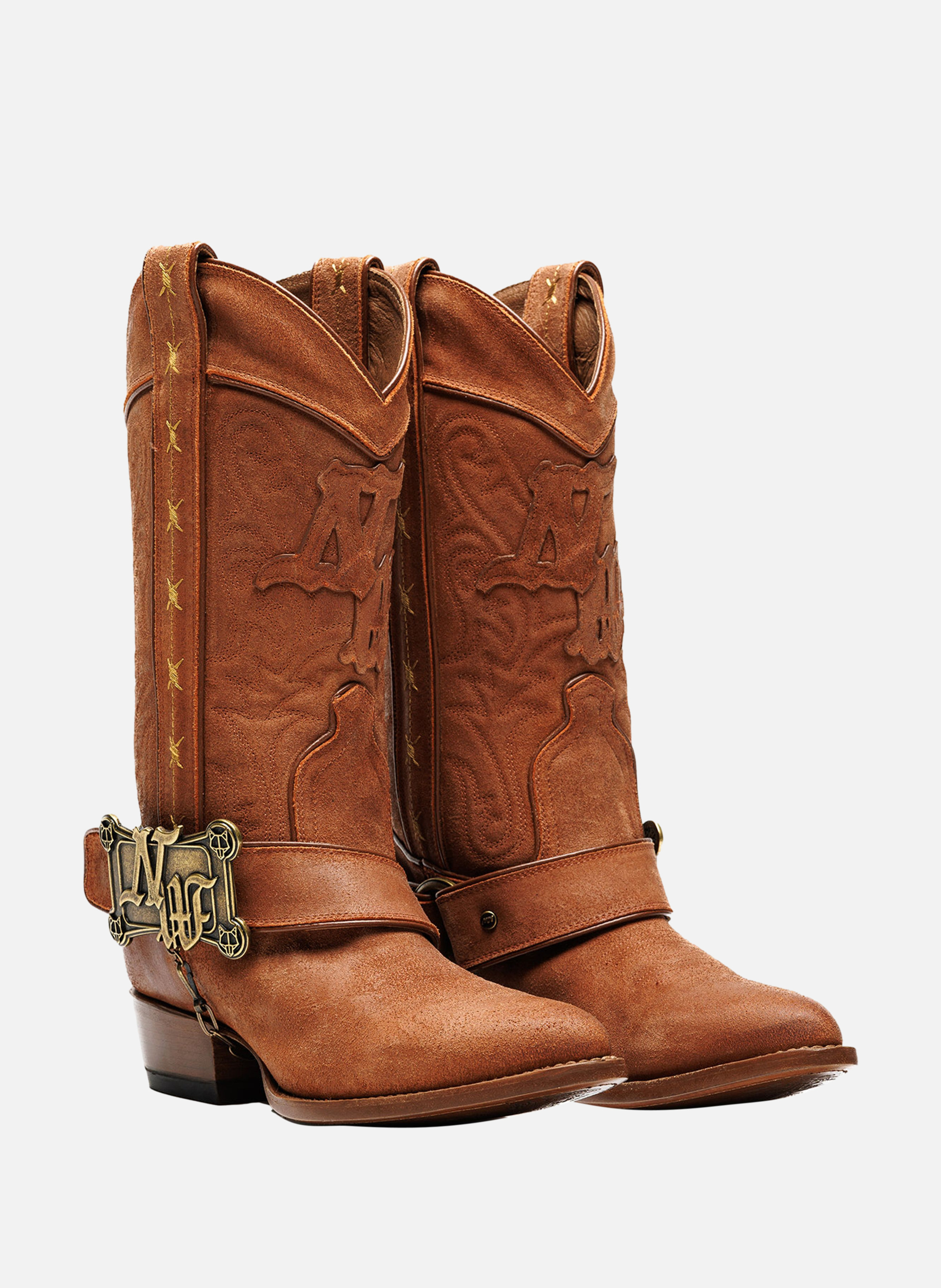 Bottes outlaw NAKED WOLFE Marron