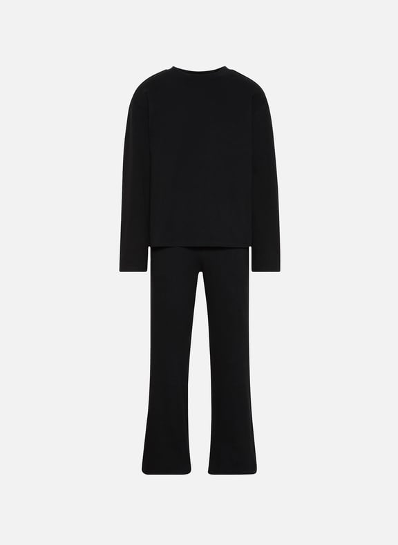 Cotton pajama set Black by CALVIN KLEIN CALVIN KLEIN Cotton pajama set Black