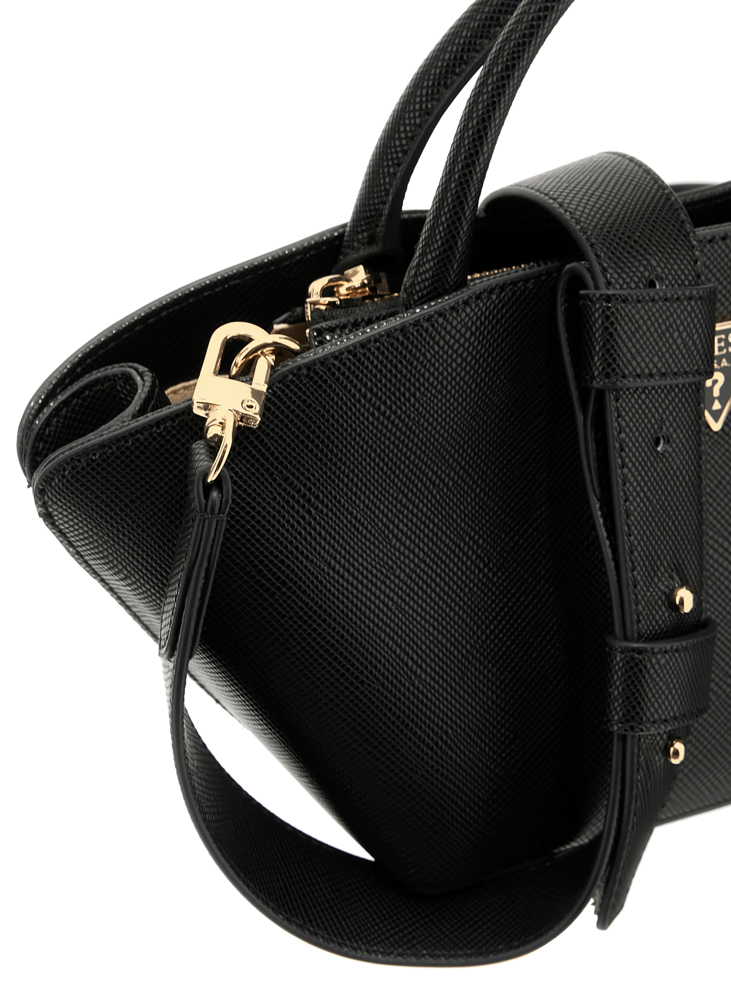 Bolena saffiano handbag GUESS Black