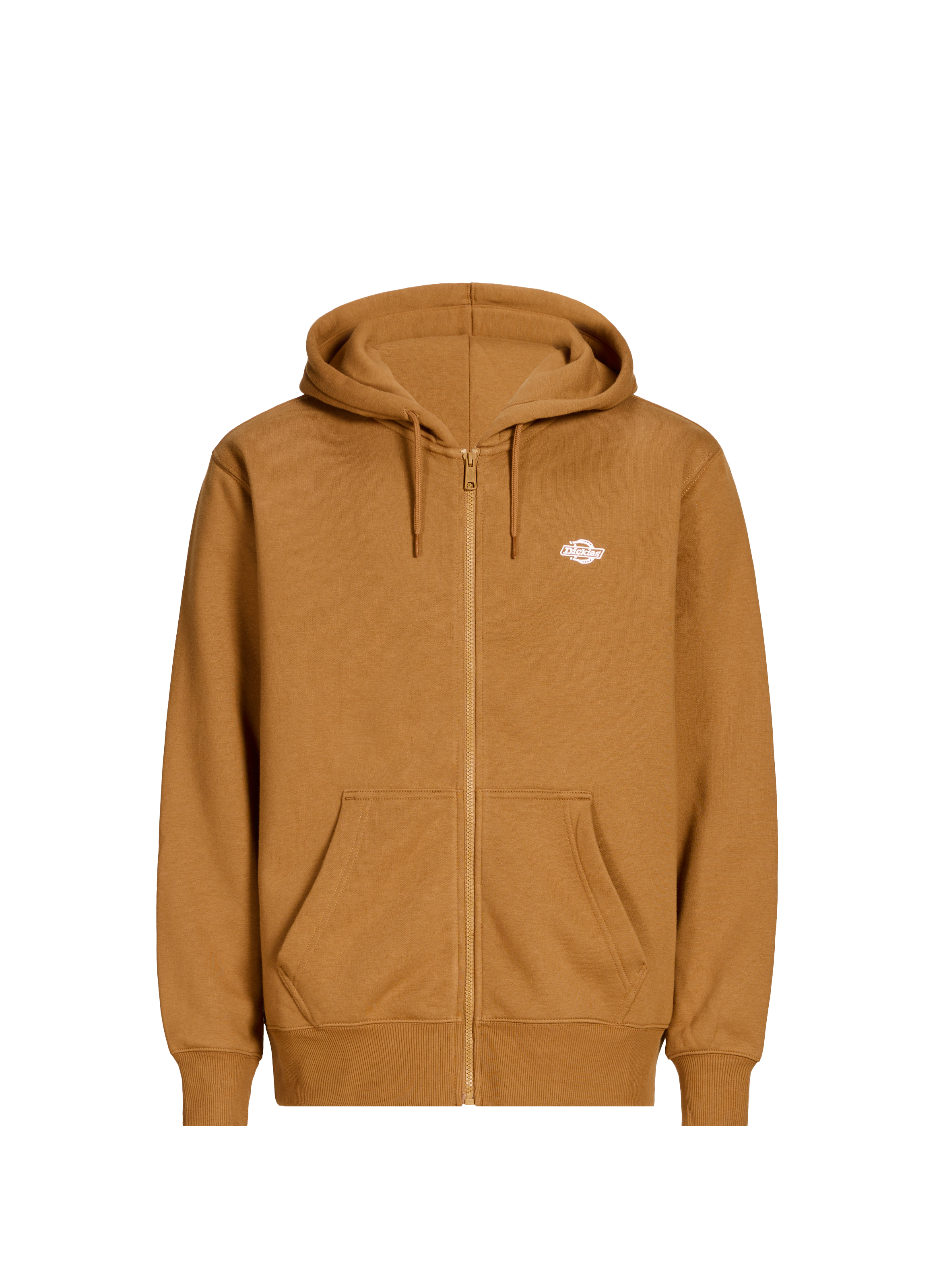 Gilet à capuche en coton mélangé DICKIES Marron