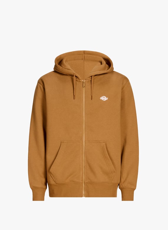 Gilet à capuche en coton mélangé | Marron by DICKIES Gilet à capuche en coton mélangé Marron