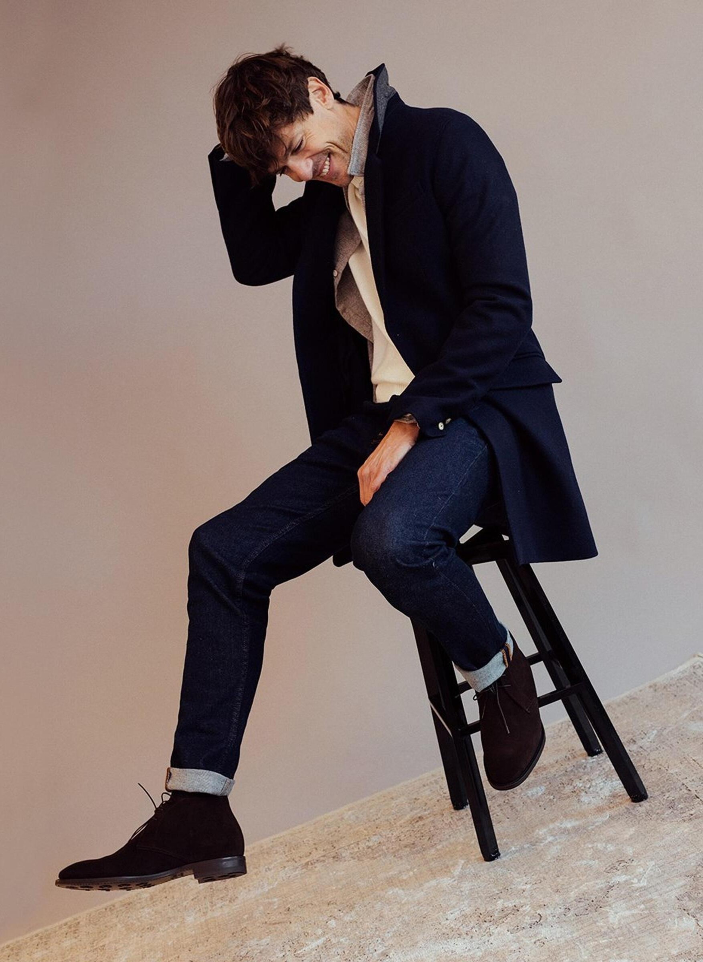 Bottines chukka FINSBURY Marron