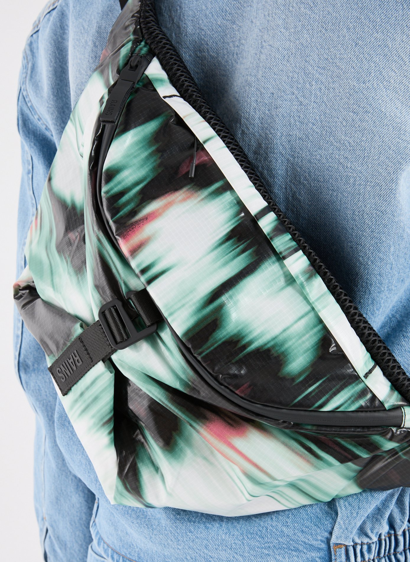 Sac à bandoulière Sibu Bum Bag Large RAINS Multicolore