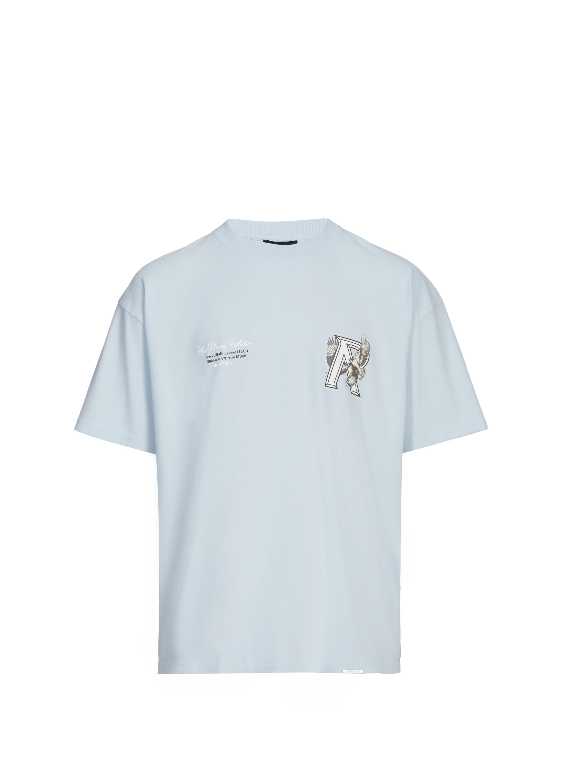 REPRESENT T-shirt imprimé en coton  Bleu