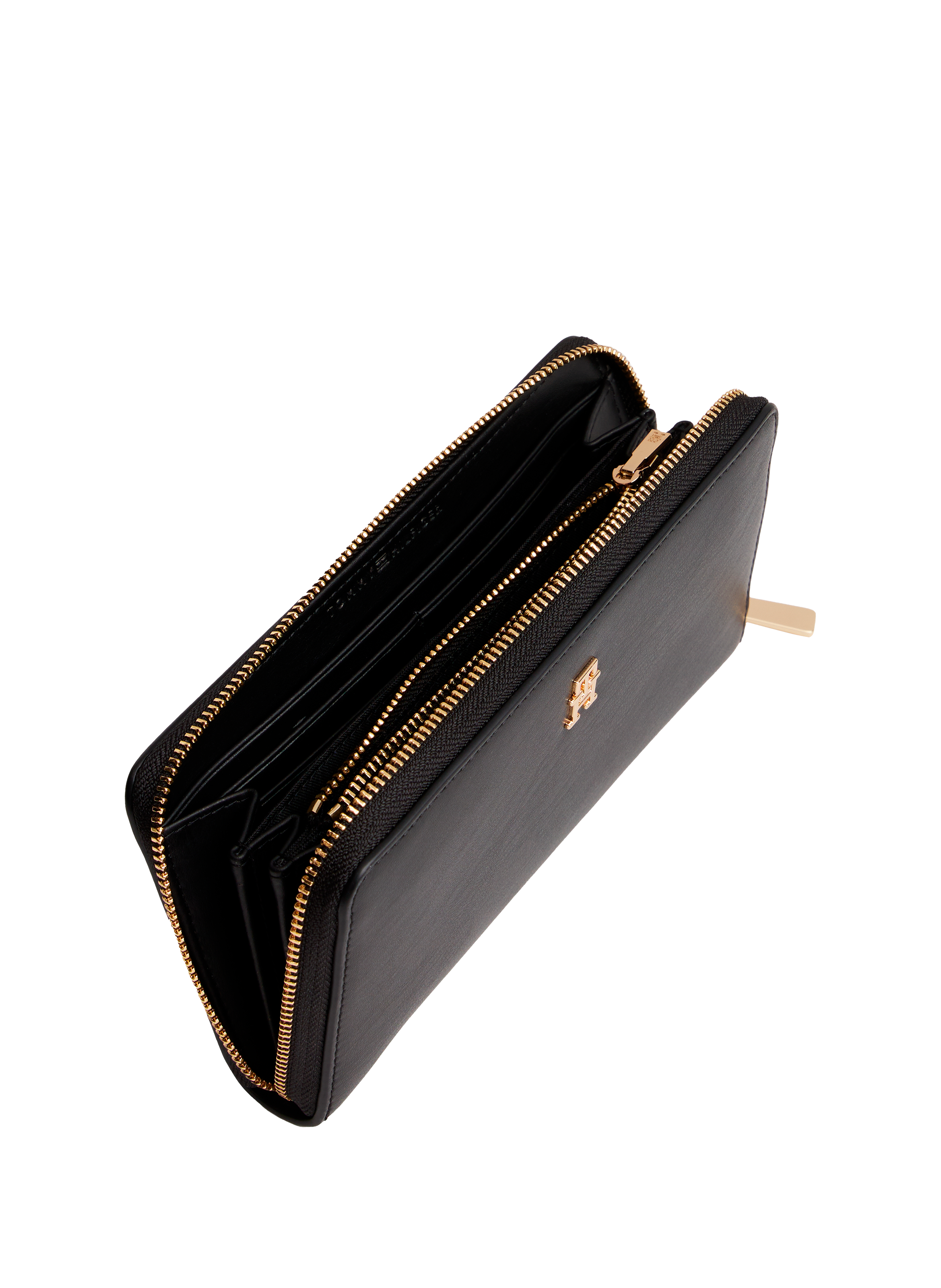 Portefeuille à logo TOMMY HILFIGER Noir