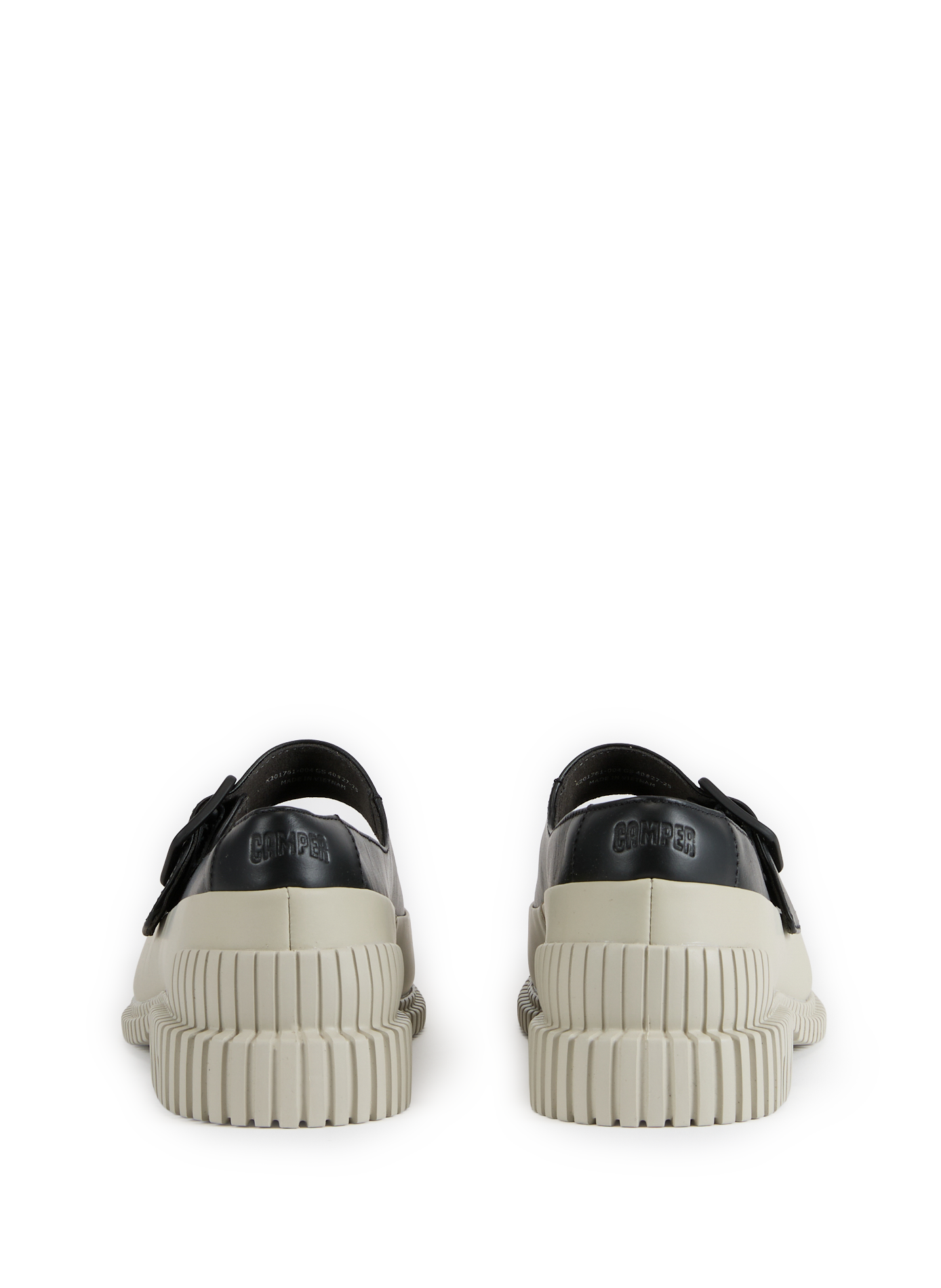 Leather buckle shoes CAMPER Multicolour