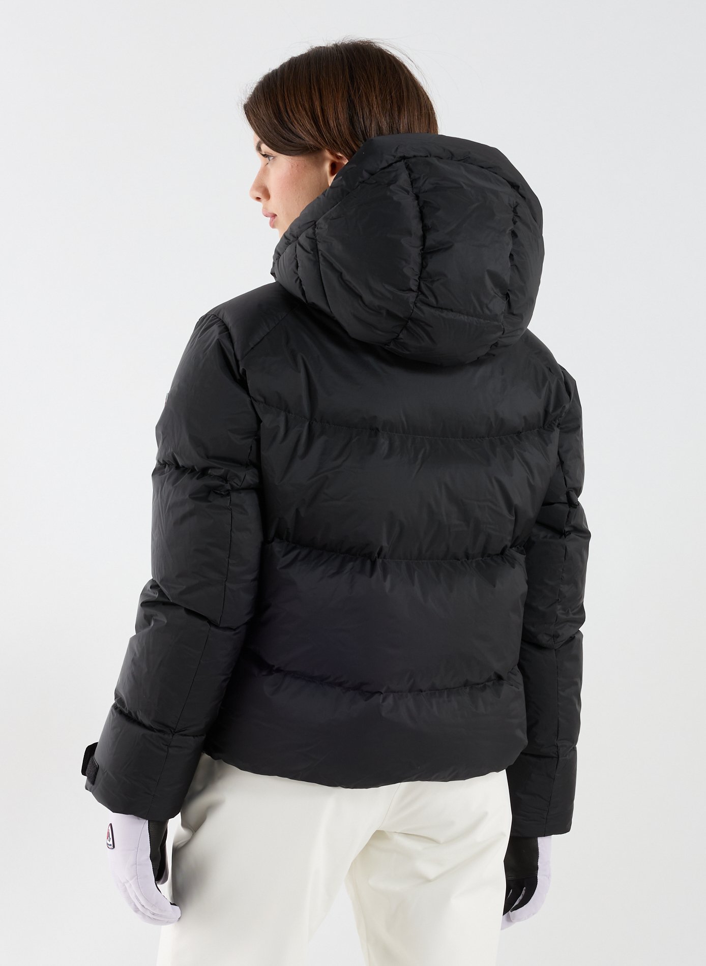 Quilted ski jacket ROSSIGNOL Black