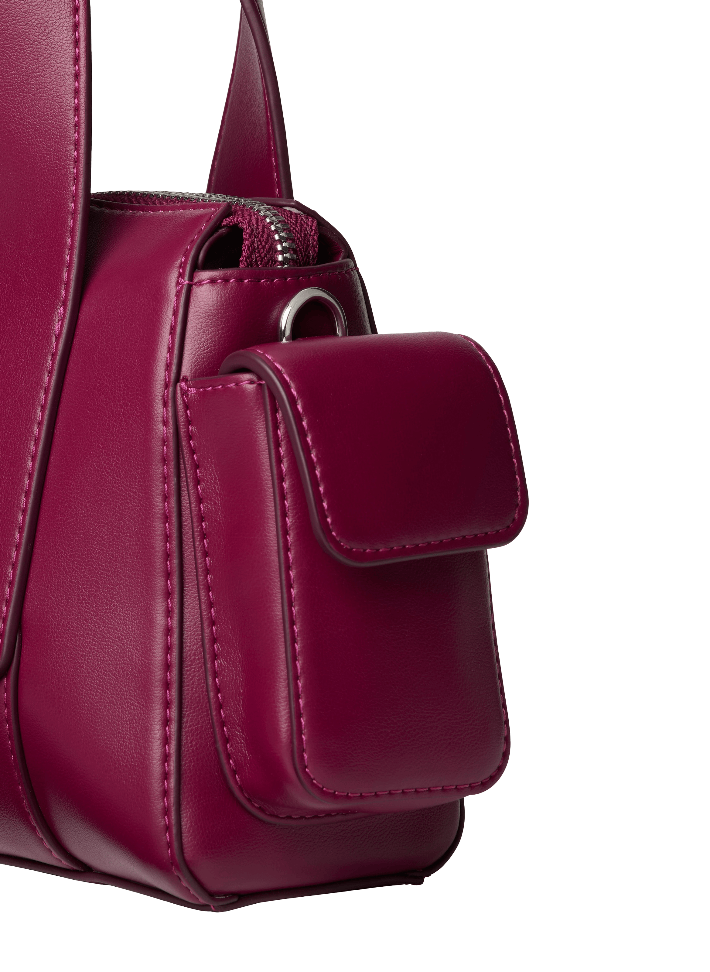 Sac à main multipoches CALVIN KLEIN Rouge