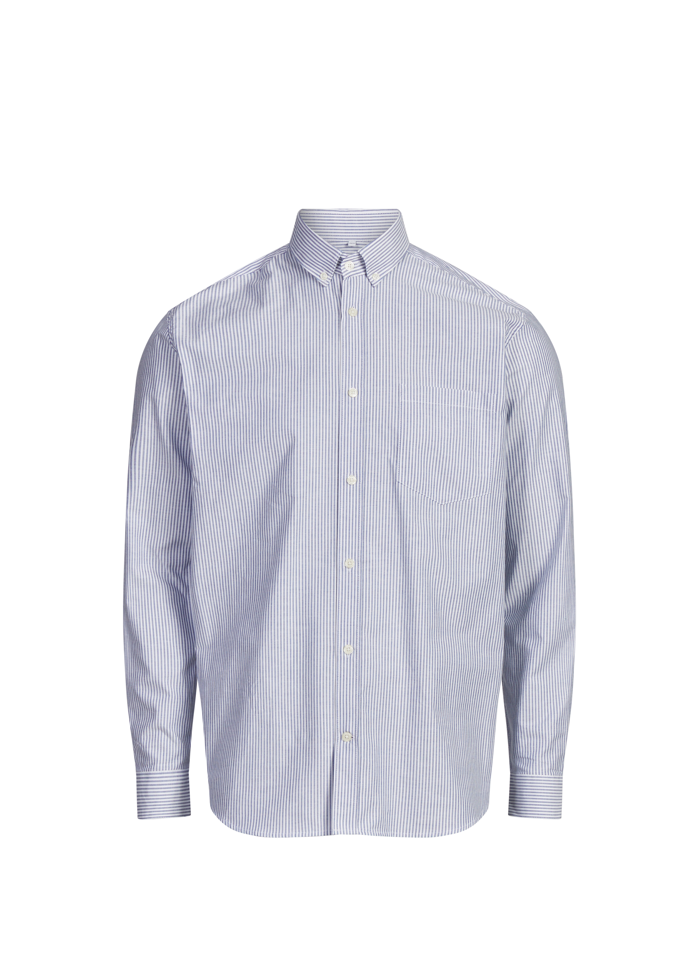 Straight shirt Hoxray-D in cotton AU PRINTEMPS PARIS Blue