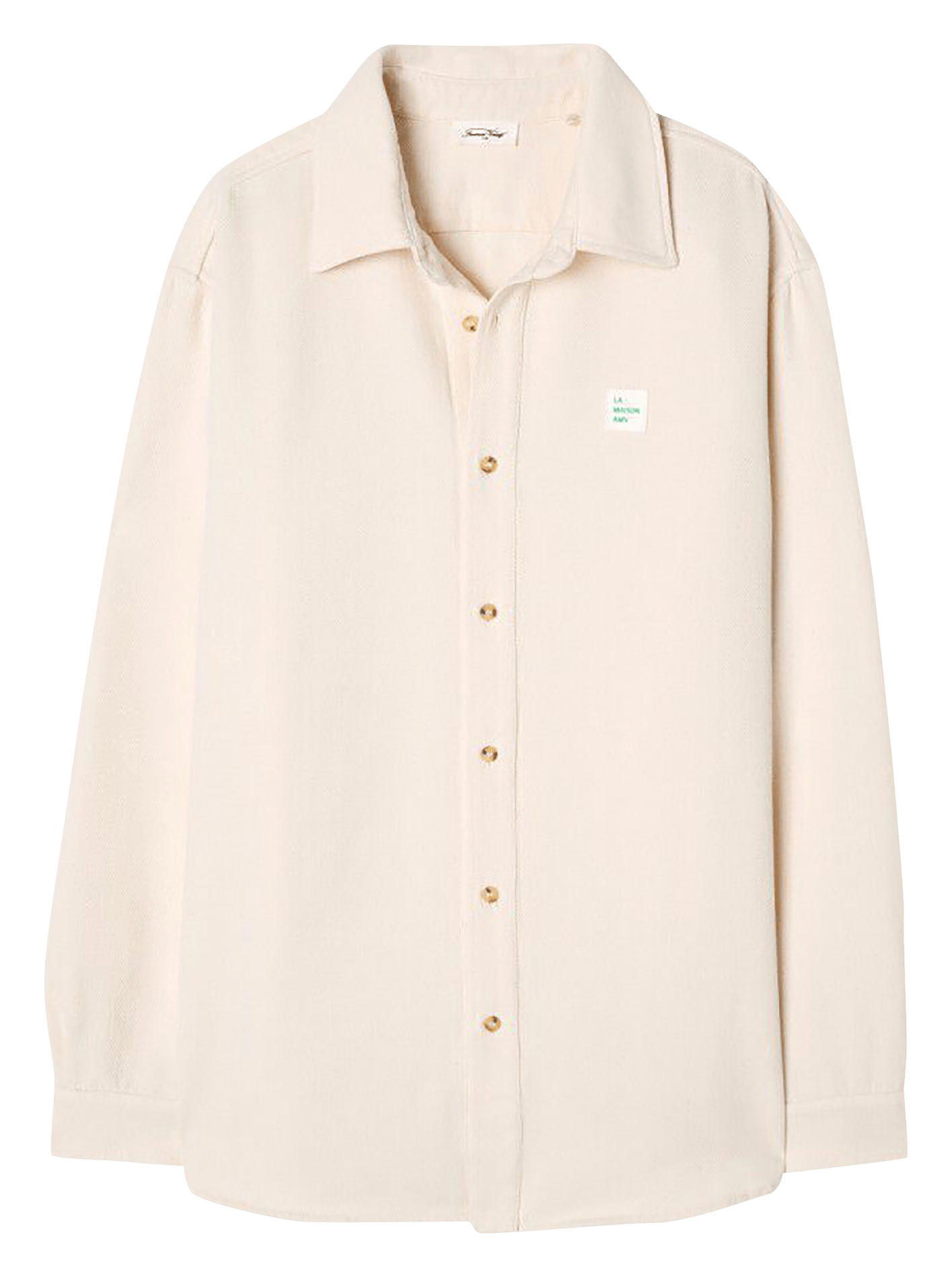 Chemise ample manches longues afaz AMERICAN VINTAGE Beige