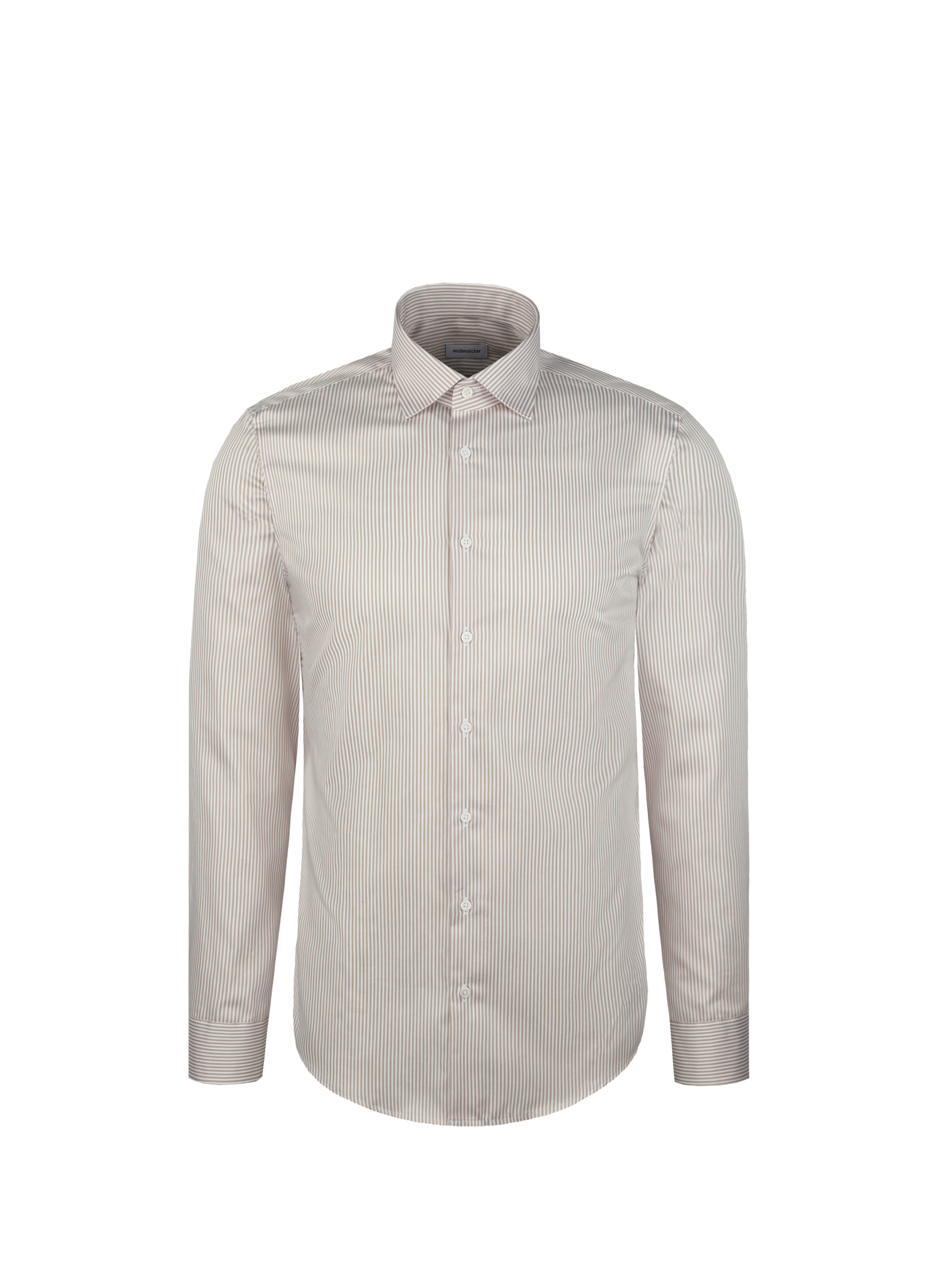 Cotton shirt SEIDENSTICKER Beige