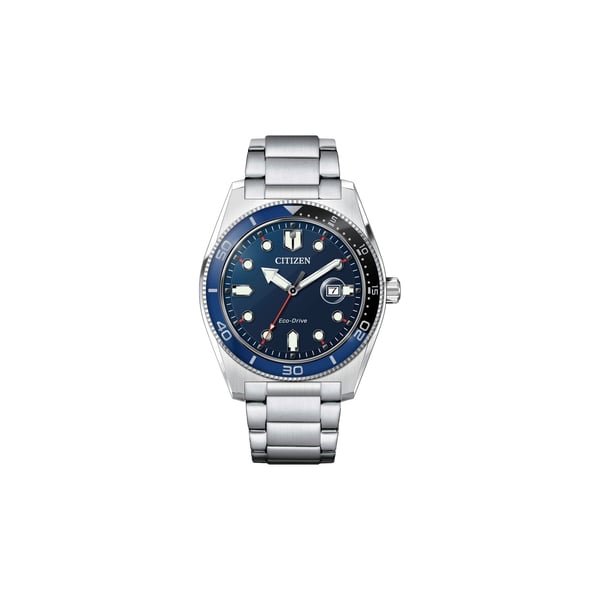 Montre Sunset Eco-Drive en acier inoxydable Montre Sunset Eco-Drive en acier inoxydable