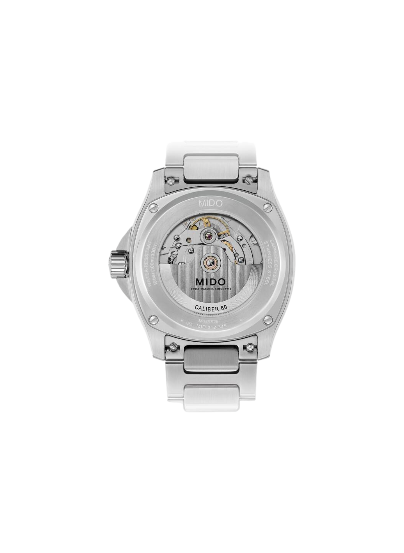 Montre Multifort TV Big Date en acier inoxydable MIDO Vert