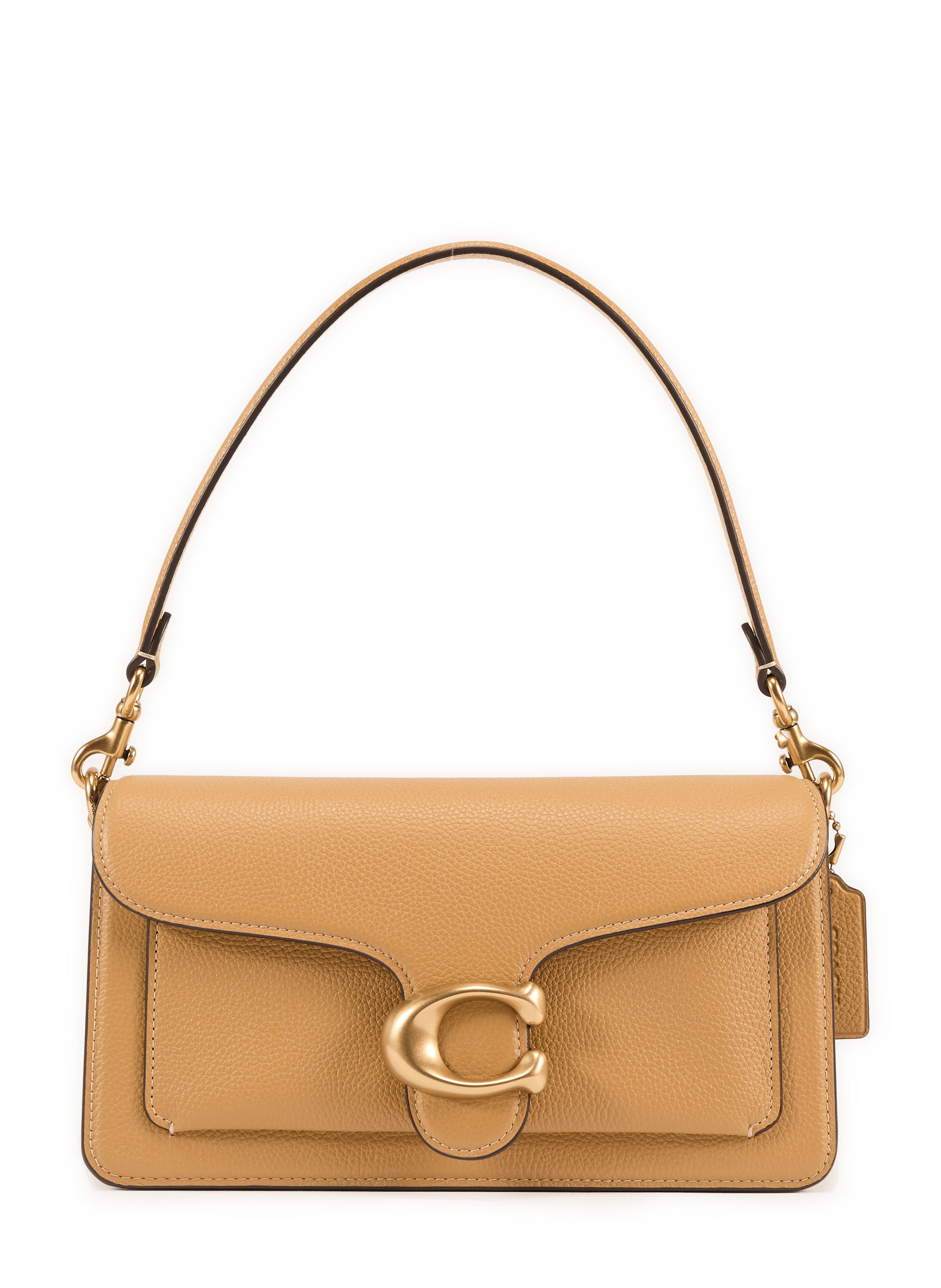 Bolso de hombro Tabby 26 COACH Beige