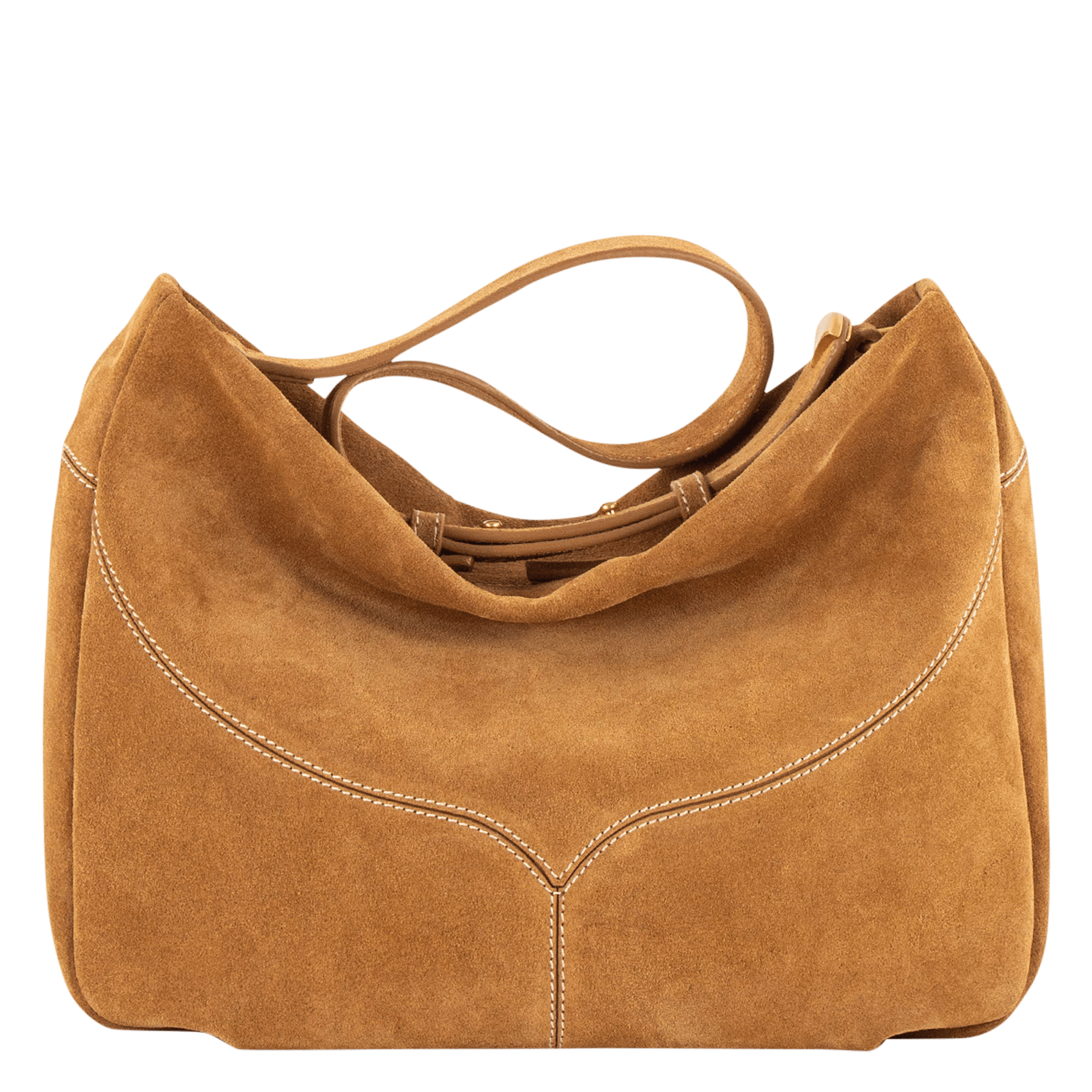 Sac porté épaule en cuir divilio SESSUN Marron