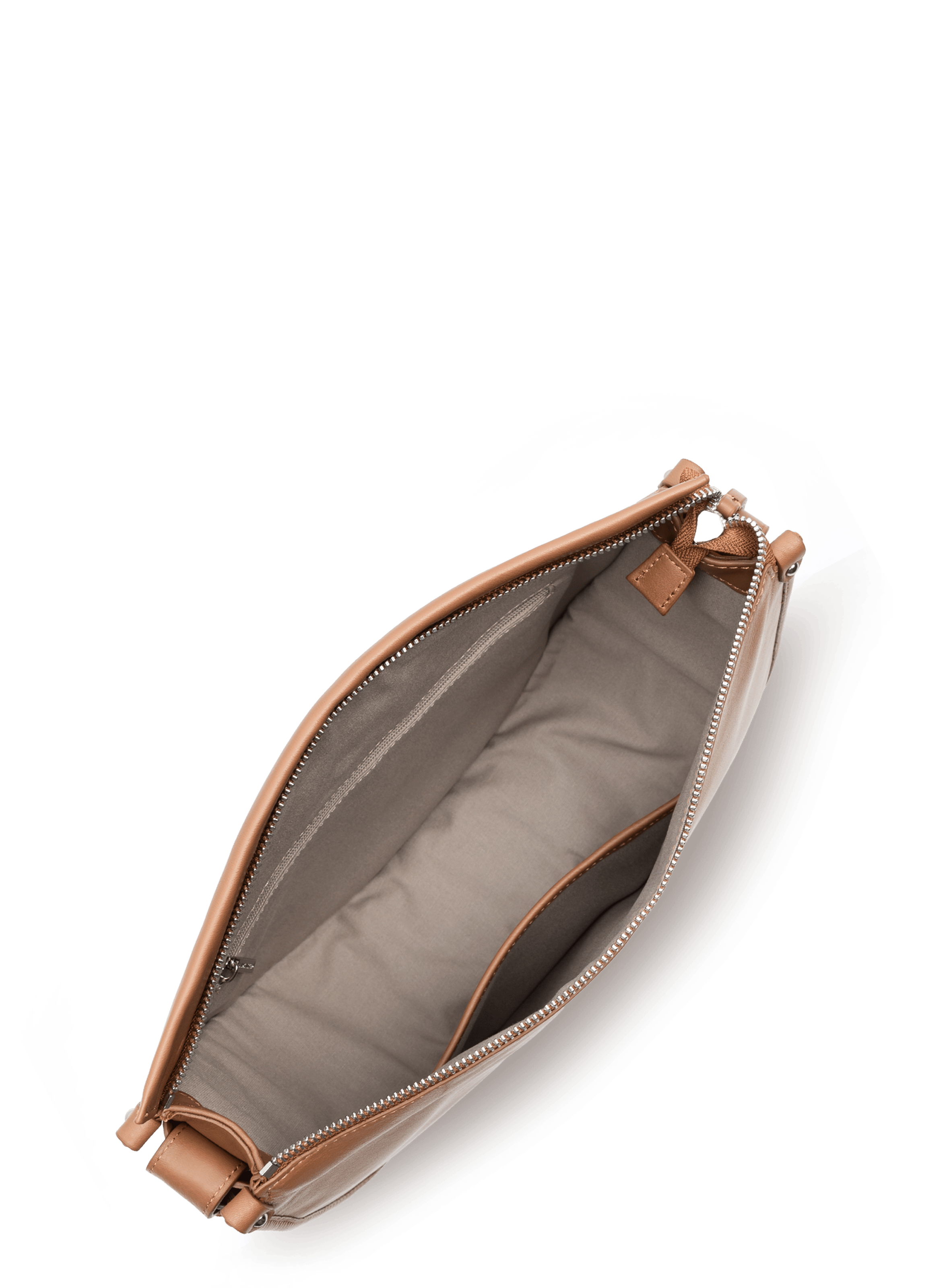 Sac besace - soft selma LANCASTER Marron