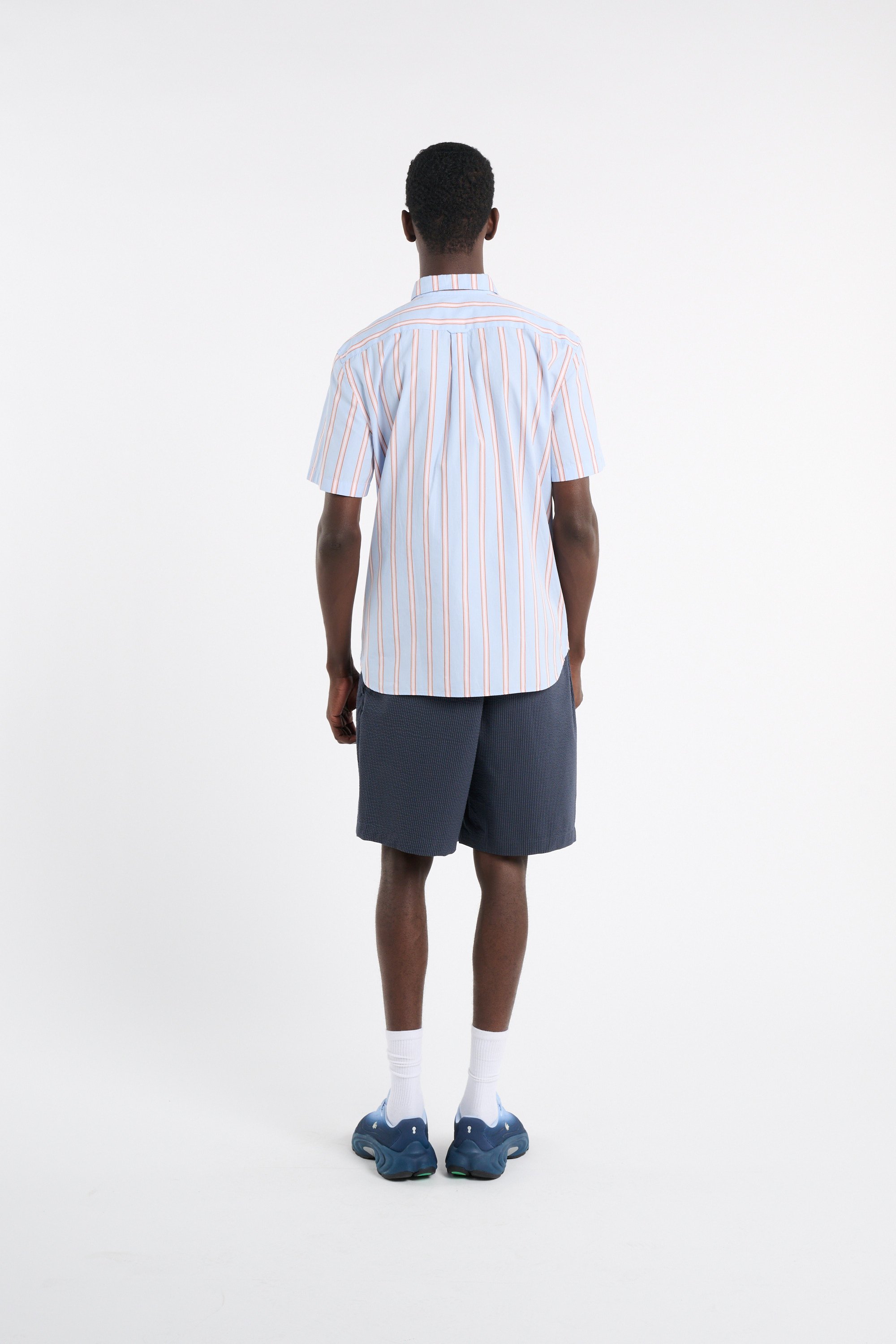 Chemise chemise casual manches co LACOSTE Bleu