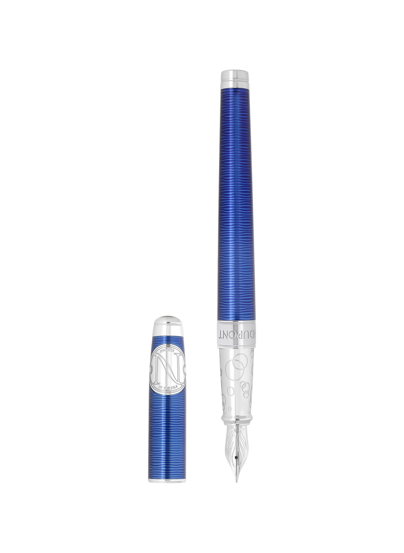 Grote vulpen Line D Eternity 20.000 Leagues Under the Sea S.T. DUPONT Blauw
