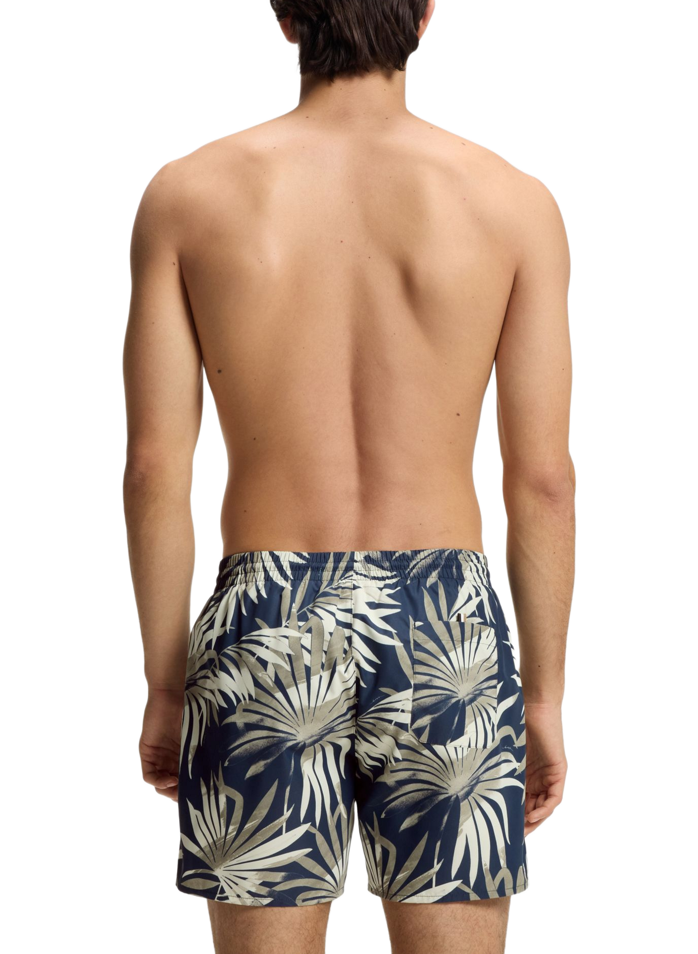 Short de bain à imprimé floral  HUGO BOSS Multicolore