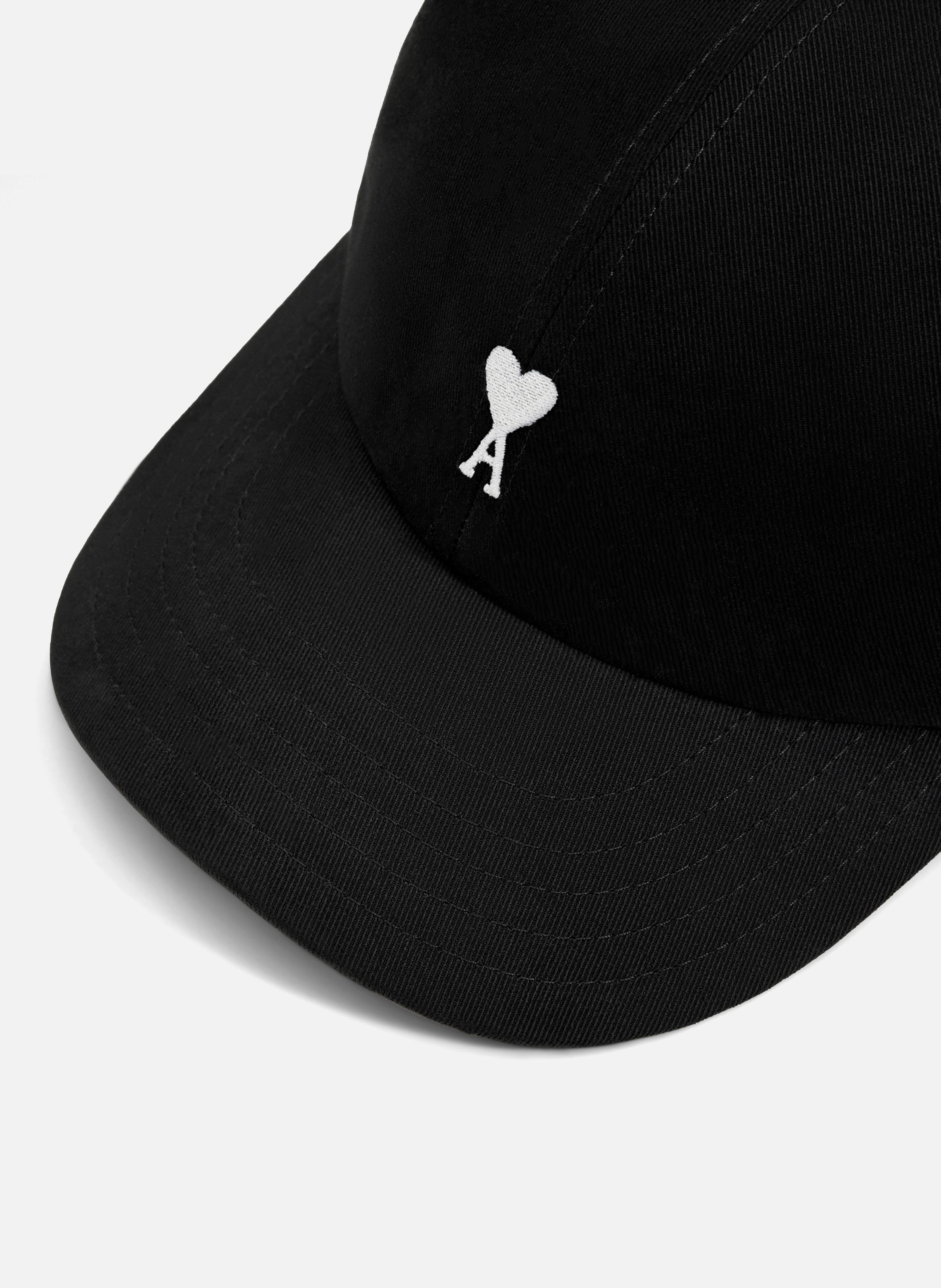 Casquette unisexe en coton ami de coeur AMI PARIS Noir