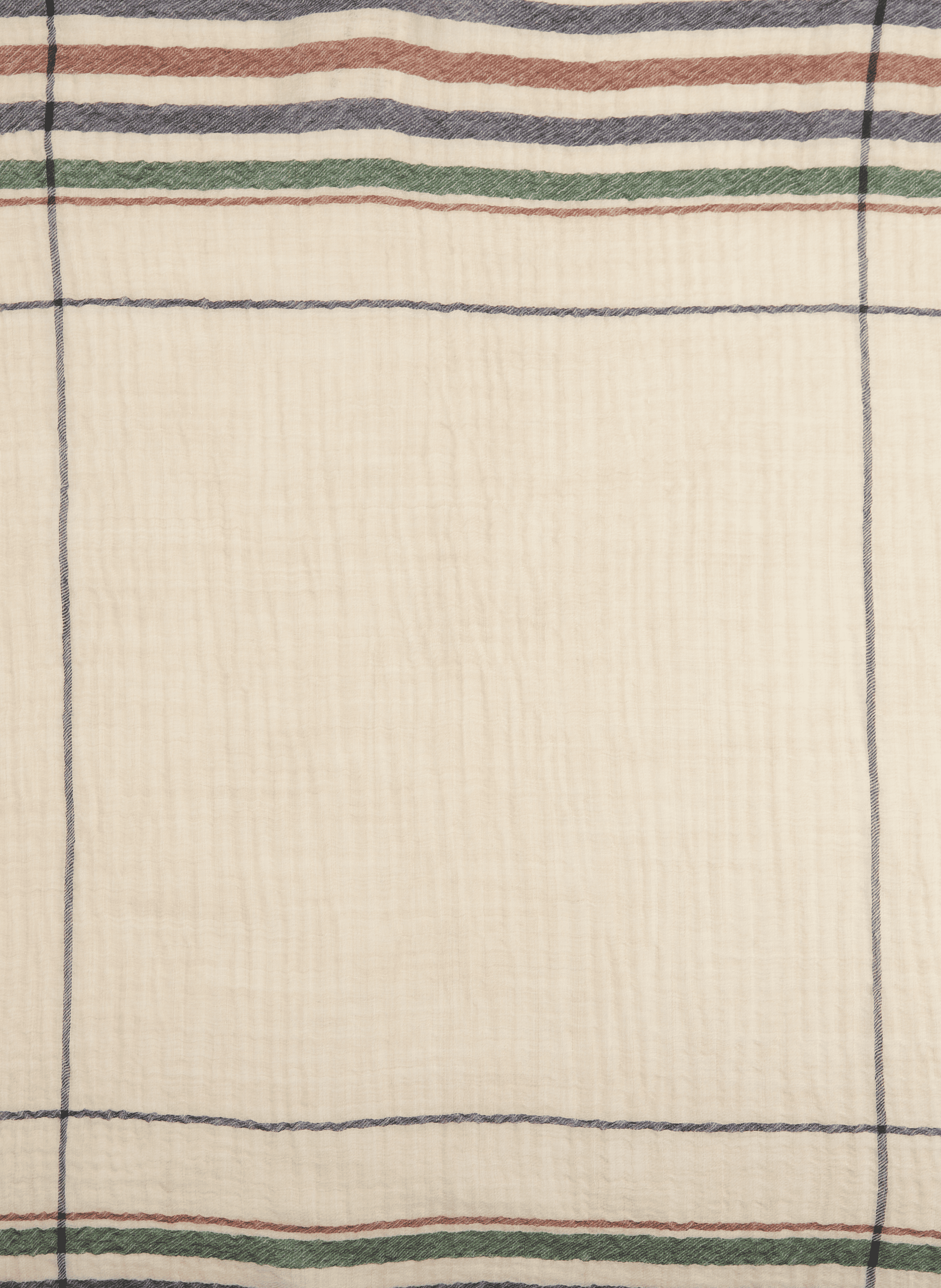 Wool and cashmere scarf MOISMONT Multicolour