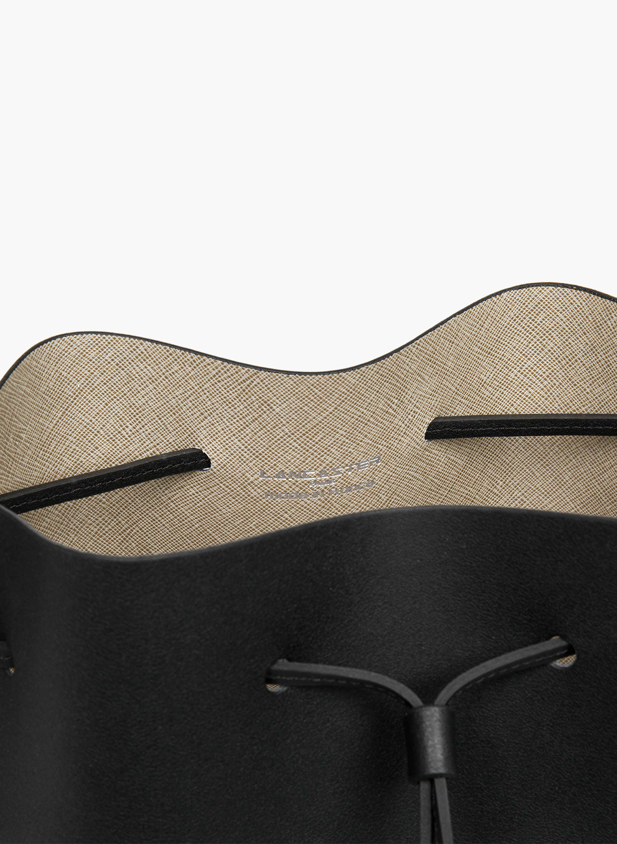 Grand sac bourse - pur & element city LANCASTER Noir