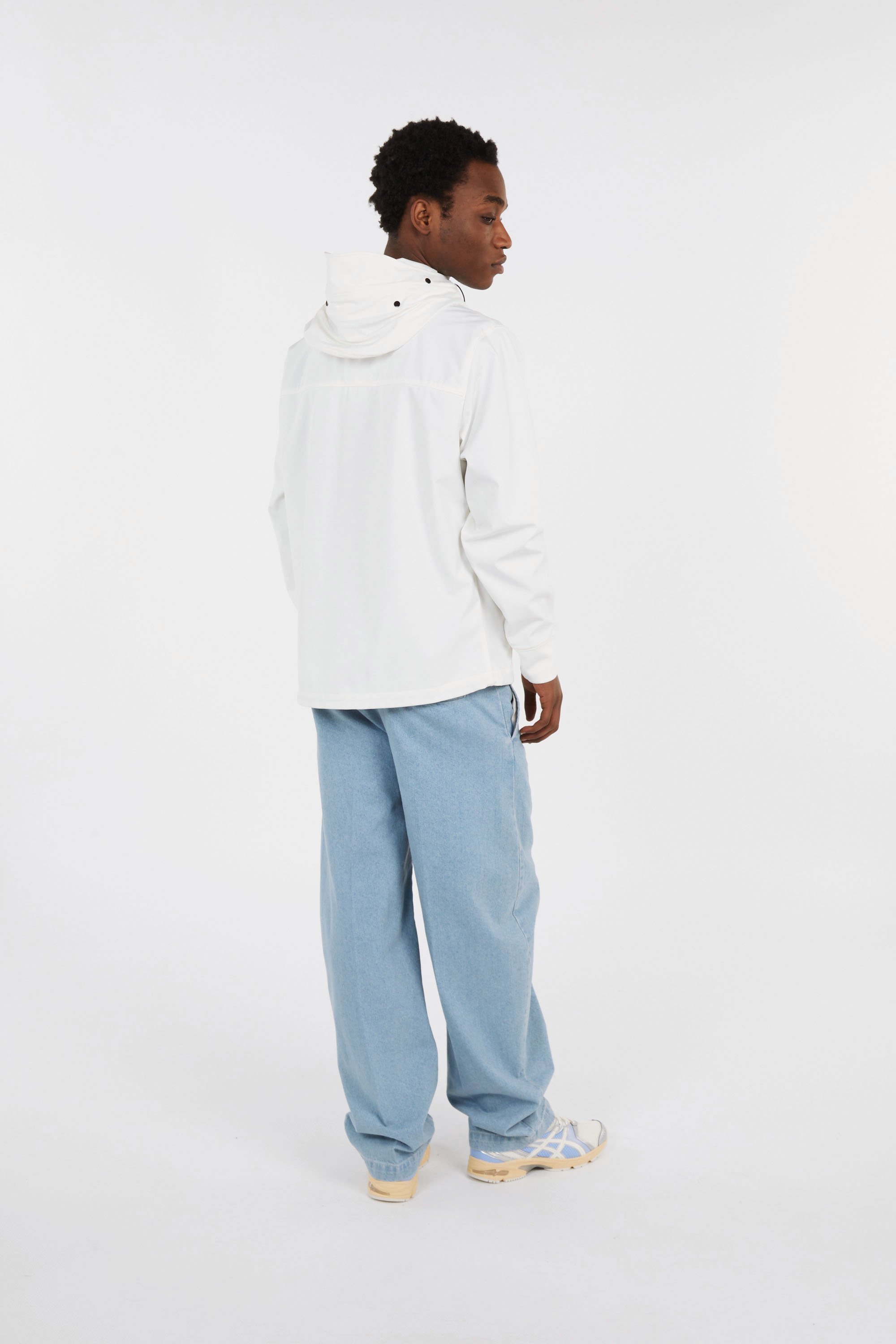 Veste c.p. Shell-r goggle jacket CP COMPANY Blanc