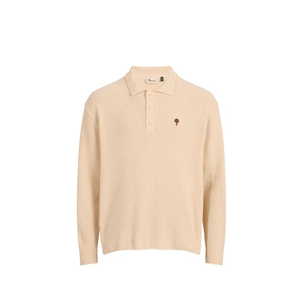 Pull droit col polo Pull droit col polo