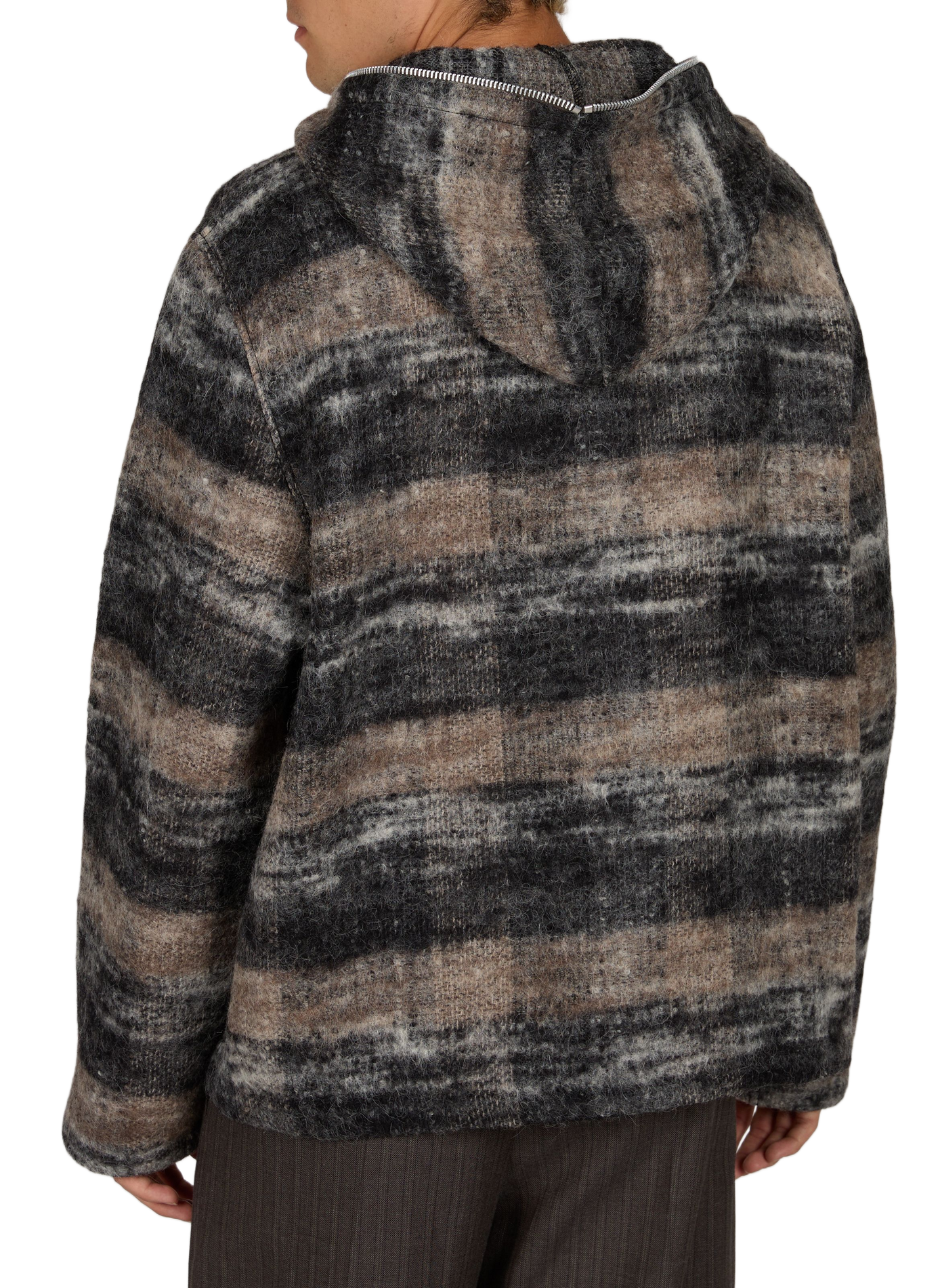 Ruime hoodie met rits OUR LEGACY Veelkleurig