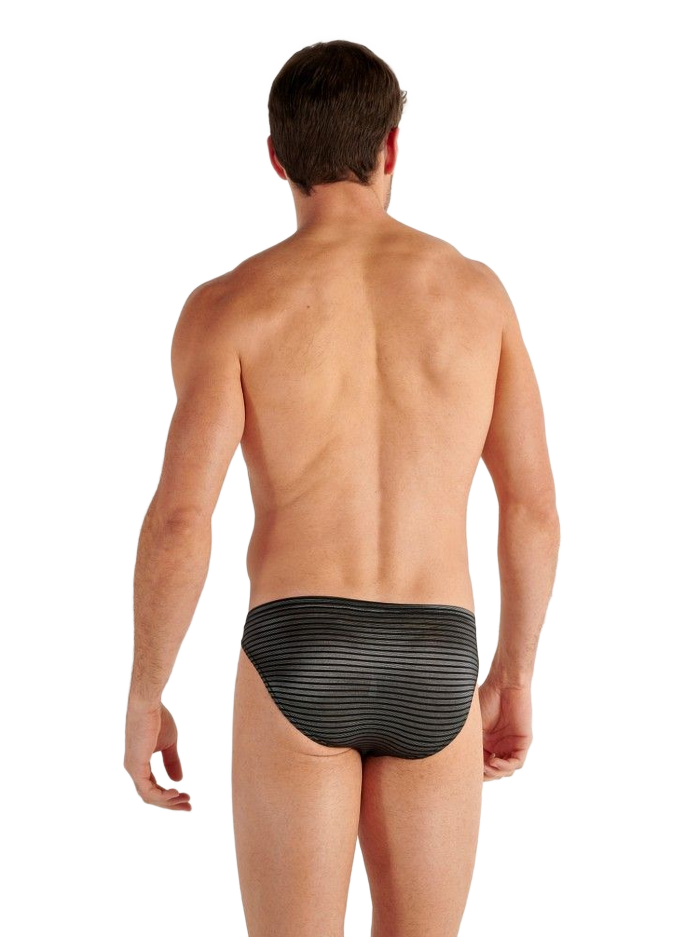 Classic-fit striped briefs HOM Grey