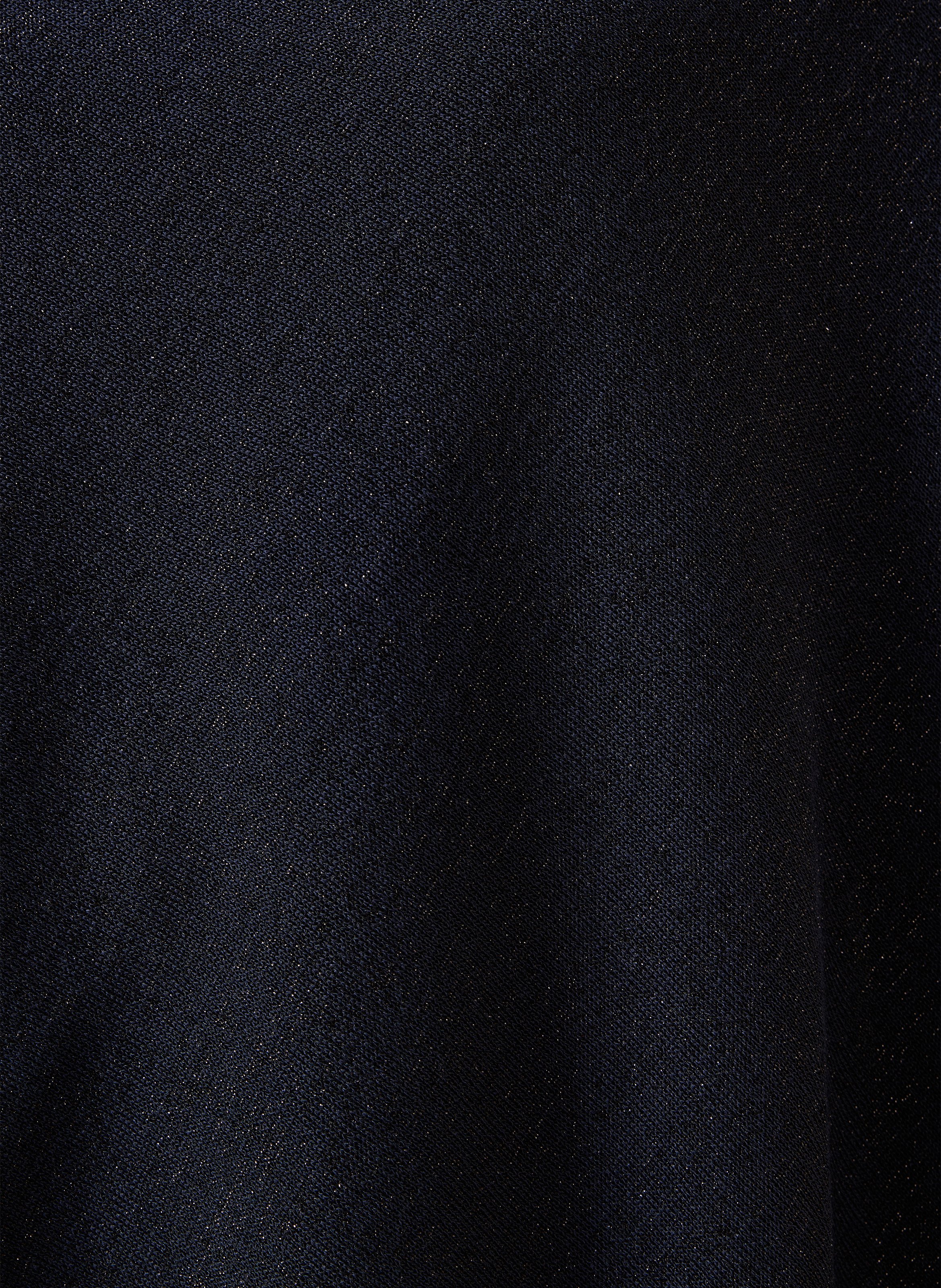 Poncho met iriserende glans LA FEE MARABOUTEE Blauw