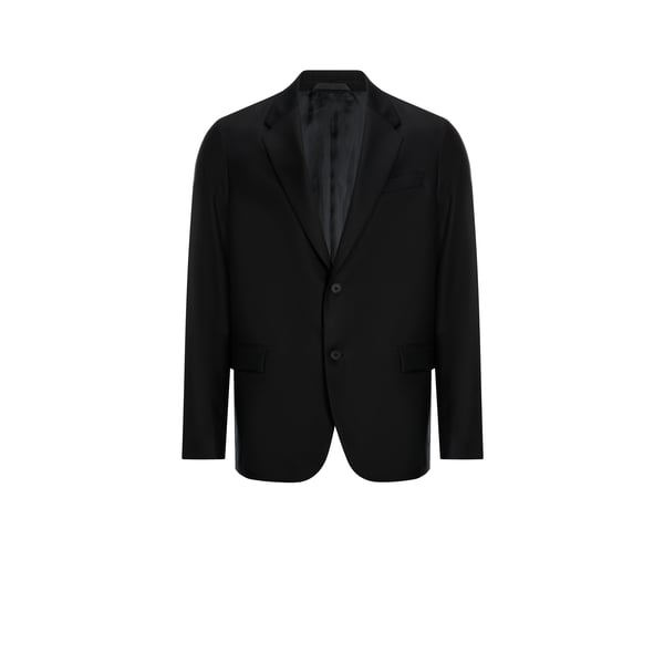 Saison 1865 Wool Suit Jacket In Black
