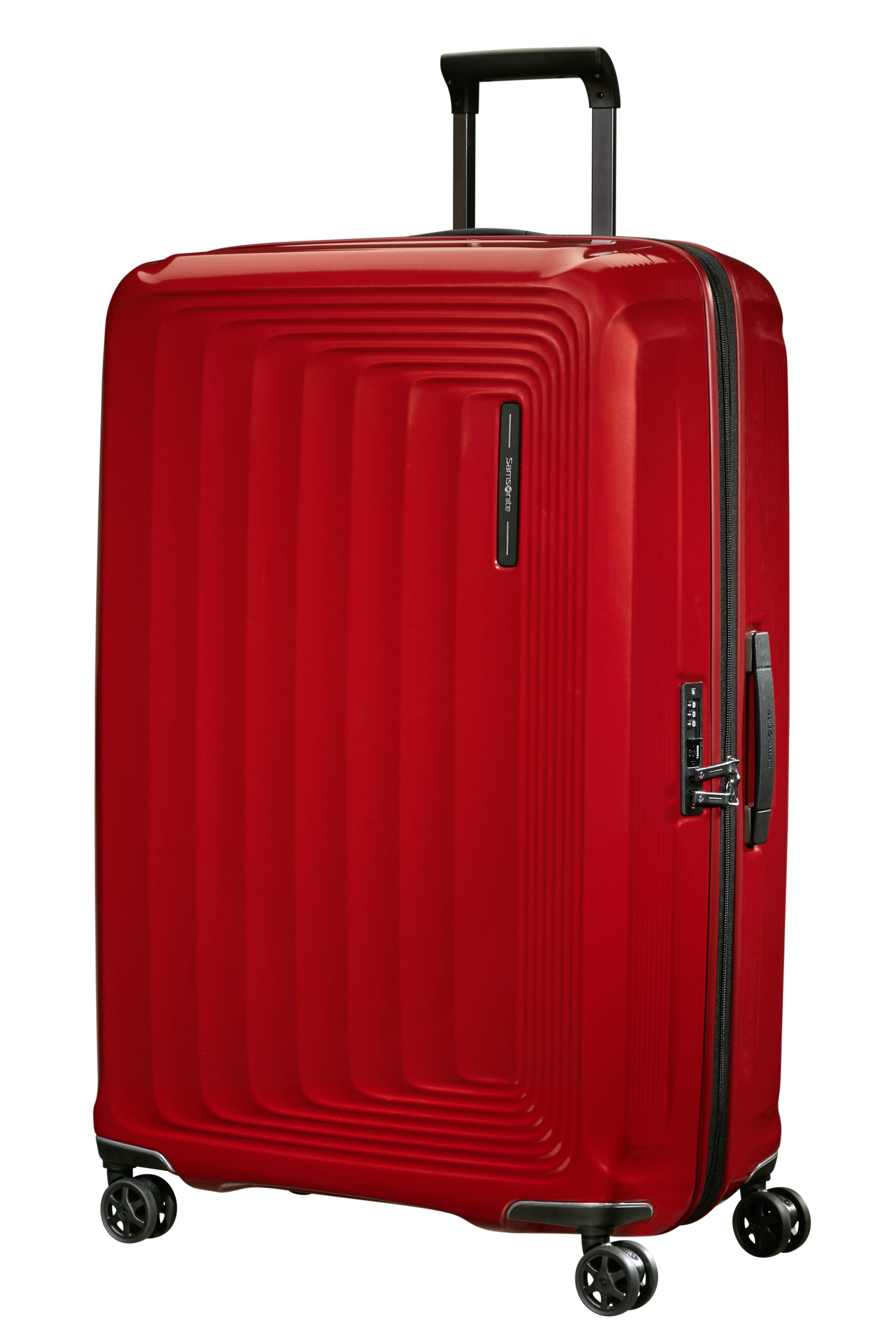 Nuon valise 4 roues taille xl SAMSONITE Rouge