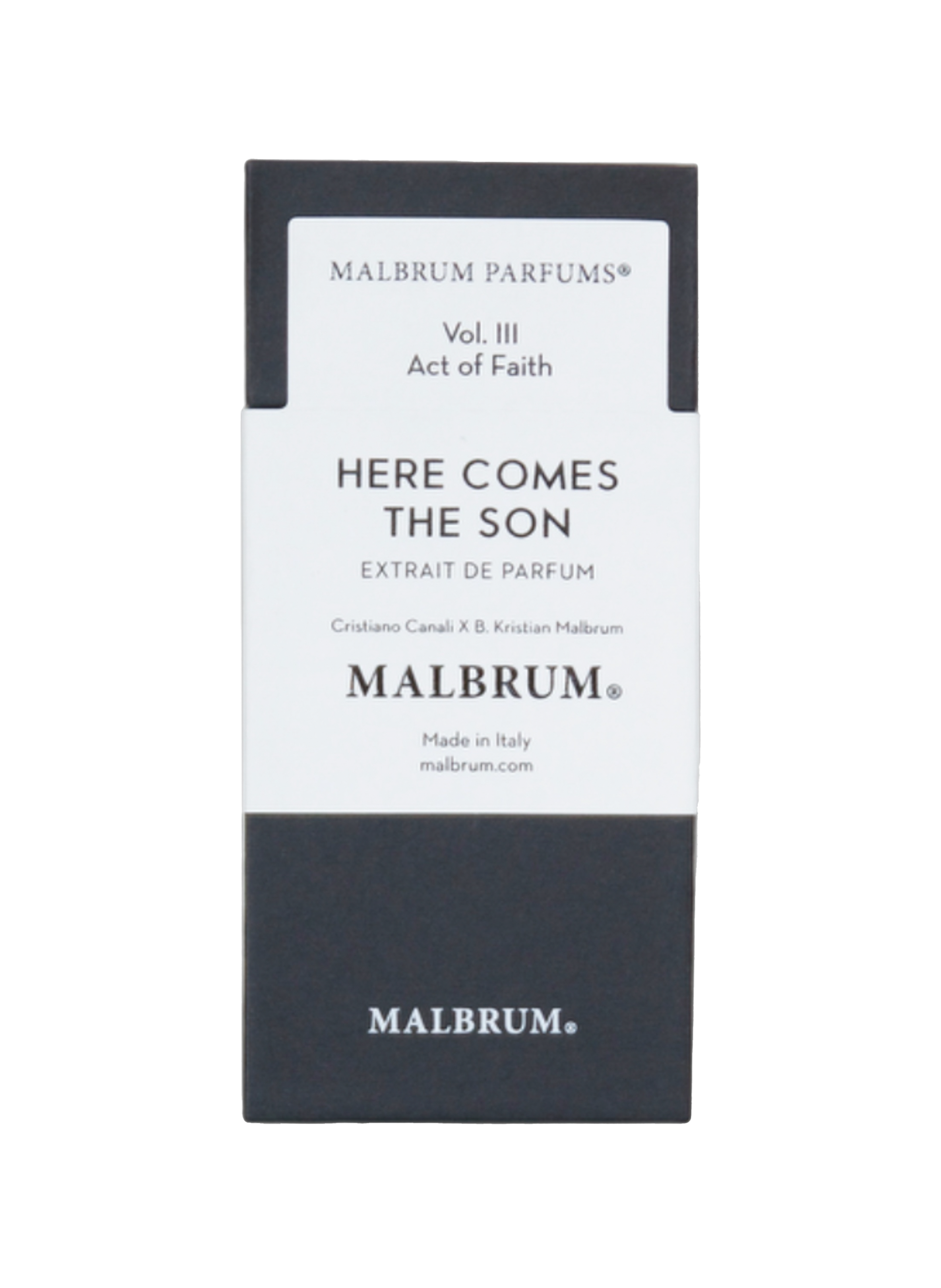Vol. III - Here comes the son - Extract of Perfume MALBRUM No color
