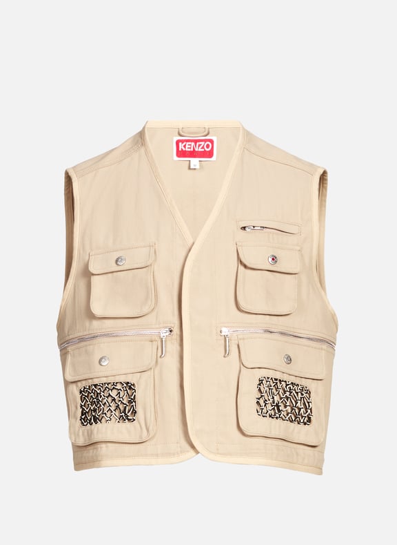 Veste sans manches en coton KENZO Veste sans manches en coton KENZO