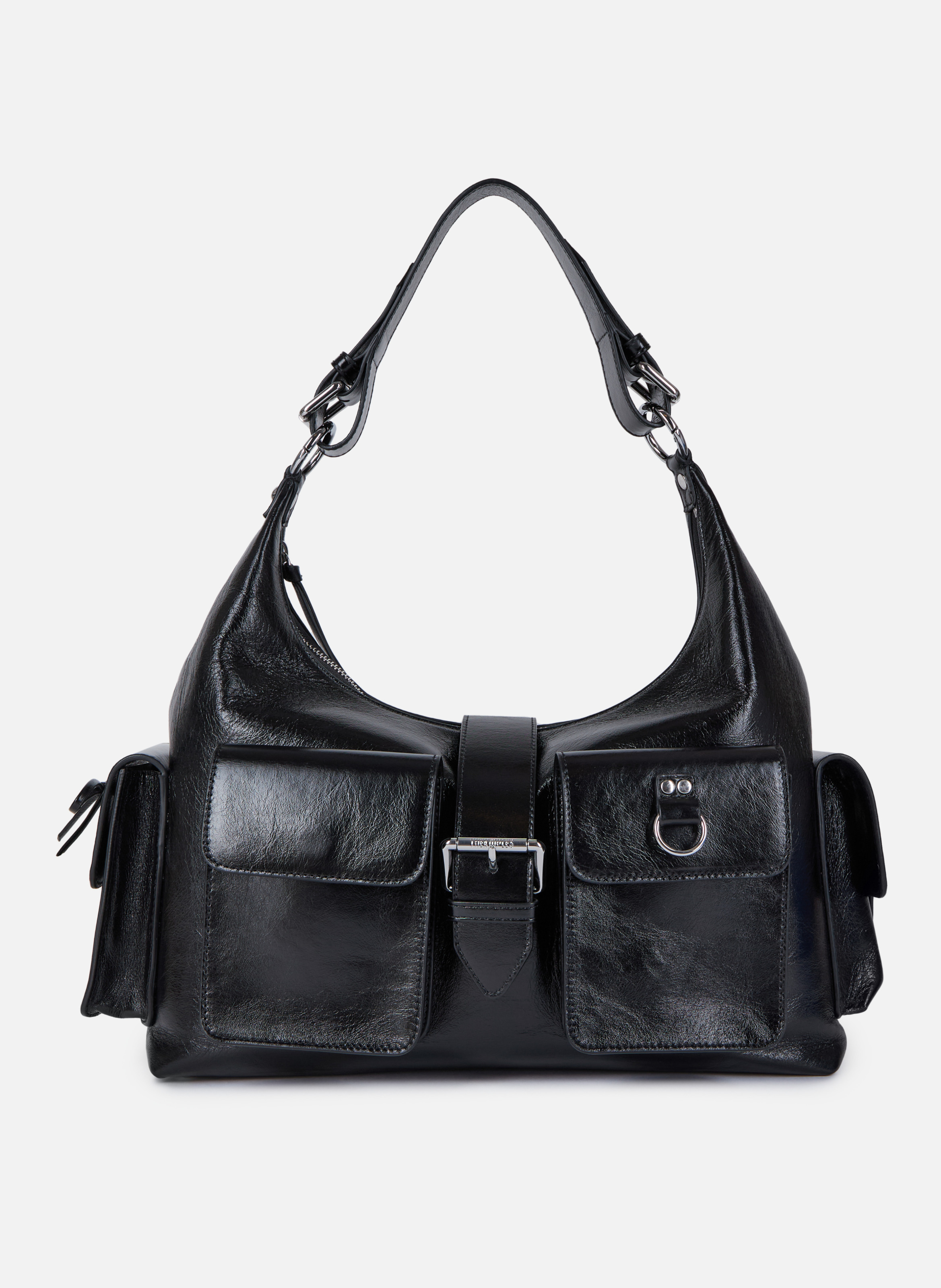 Sac amelia xl en cuir THE KOOPLES Noir