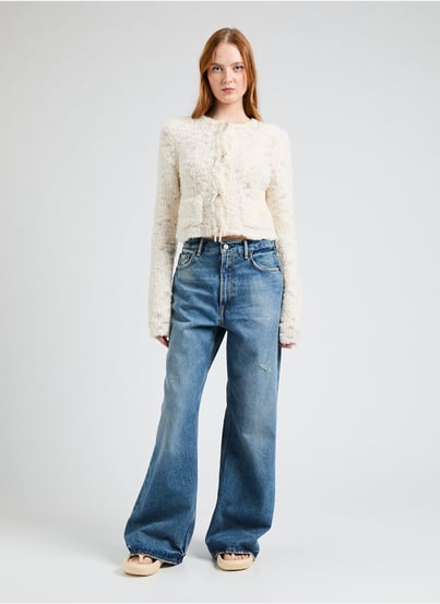 Wide leg distressed jeans ACNE STUDIOS Wide leg distressed jeans ACNE STUDIOS