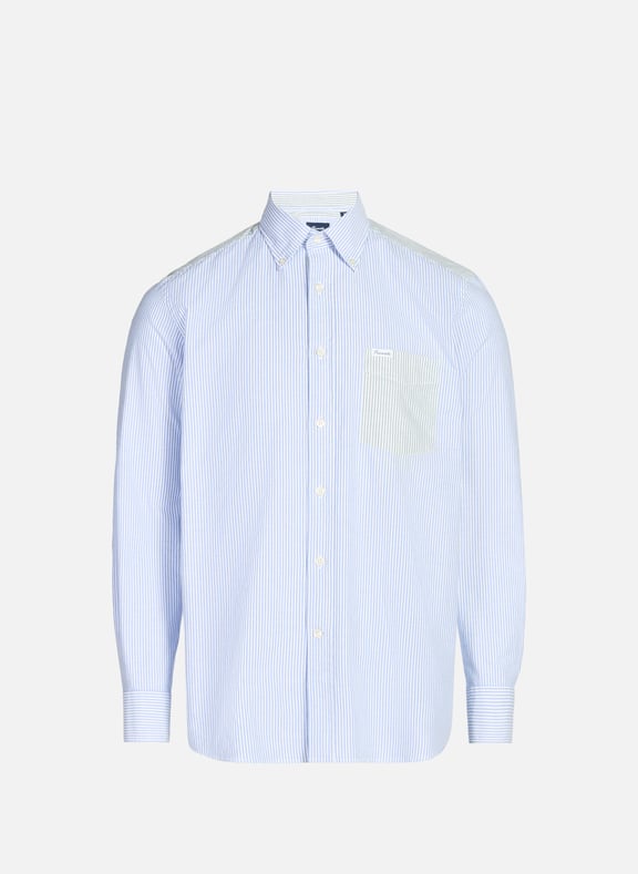 Chemise à rayures Vert by FACONNABLE FACONNABLE Chemise à rayures Vert