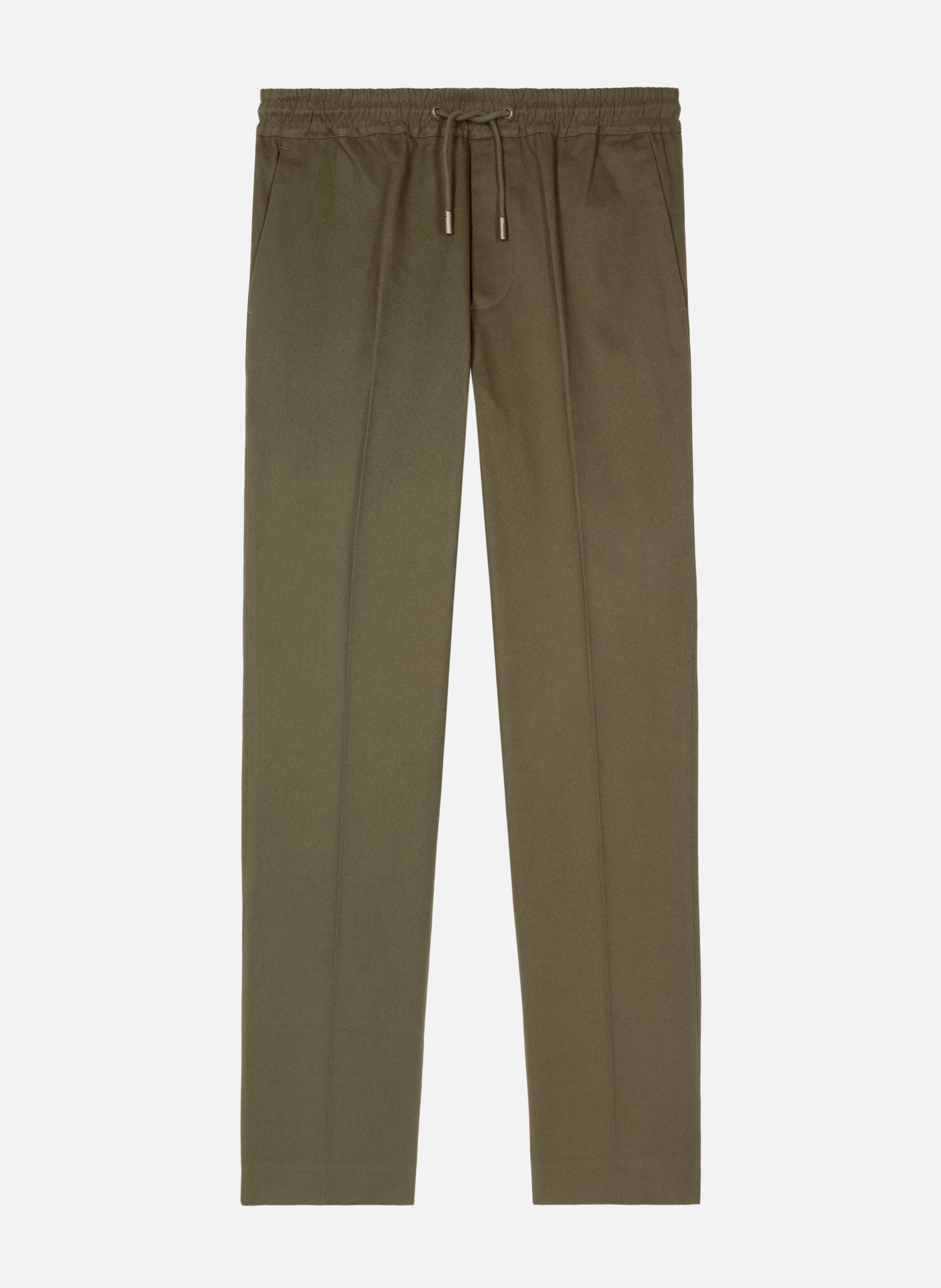 Pantalon droit taille élastiquée THE KOOPLES Vert