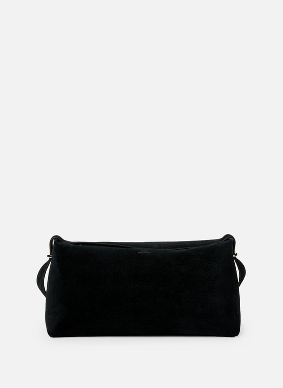 Suede leather clutch Black by TOTEME TOTEME Suede leather clutch Black