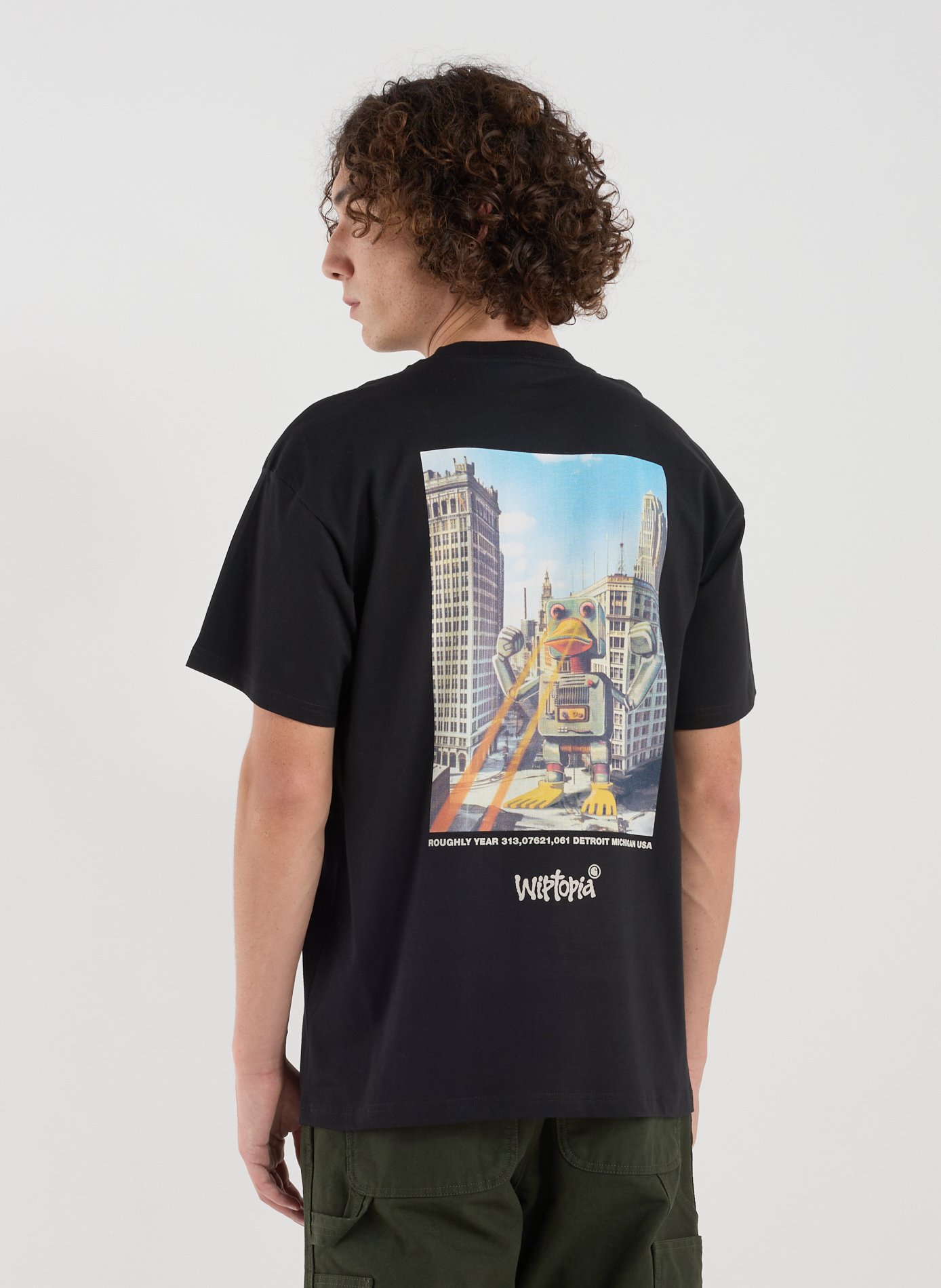 T-shirt en coton Noir