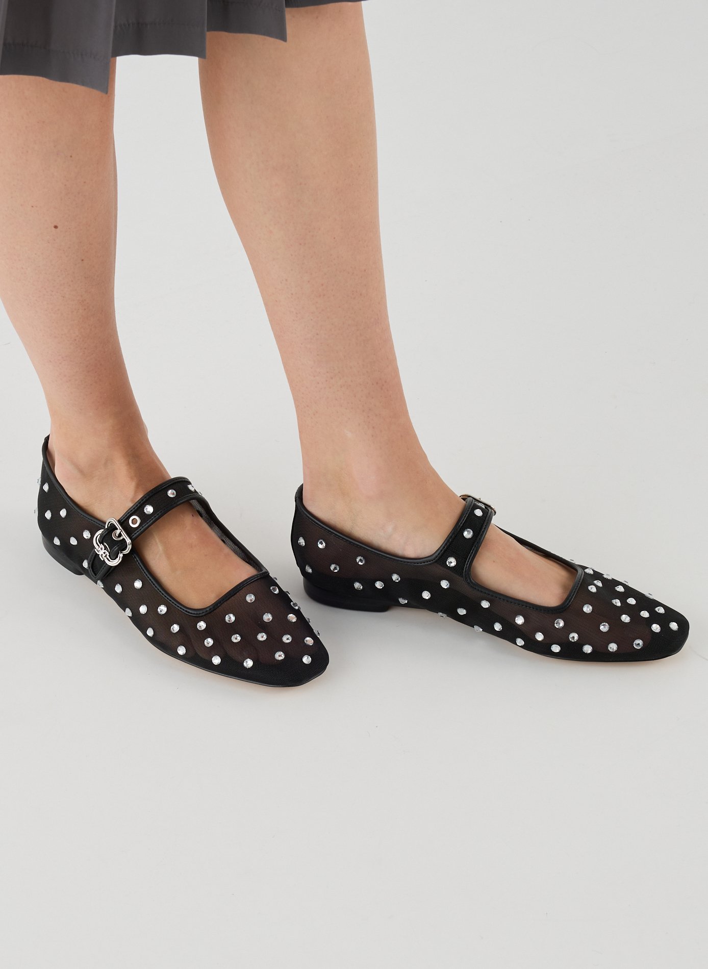 Chaussures à strass SAM EDELMAN Noir